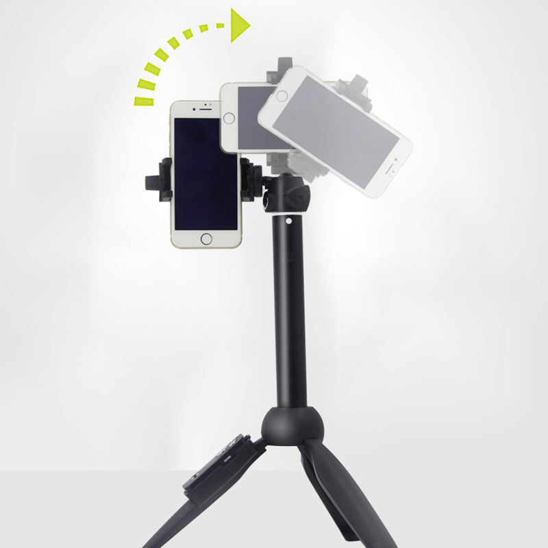YT-9928 Portable Telescopic Selfie Stick Tripod 3.5-6.8 inch Phone Holder Stand Bluetooth Remote Control Photography Tripod
