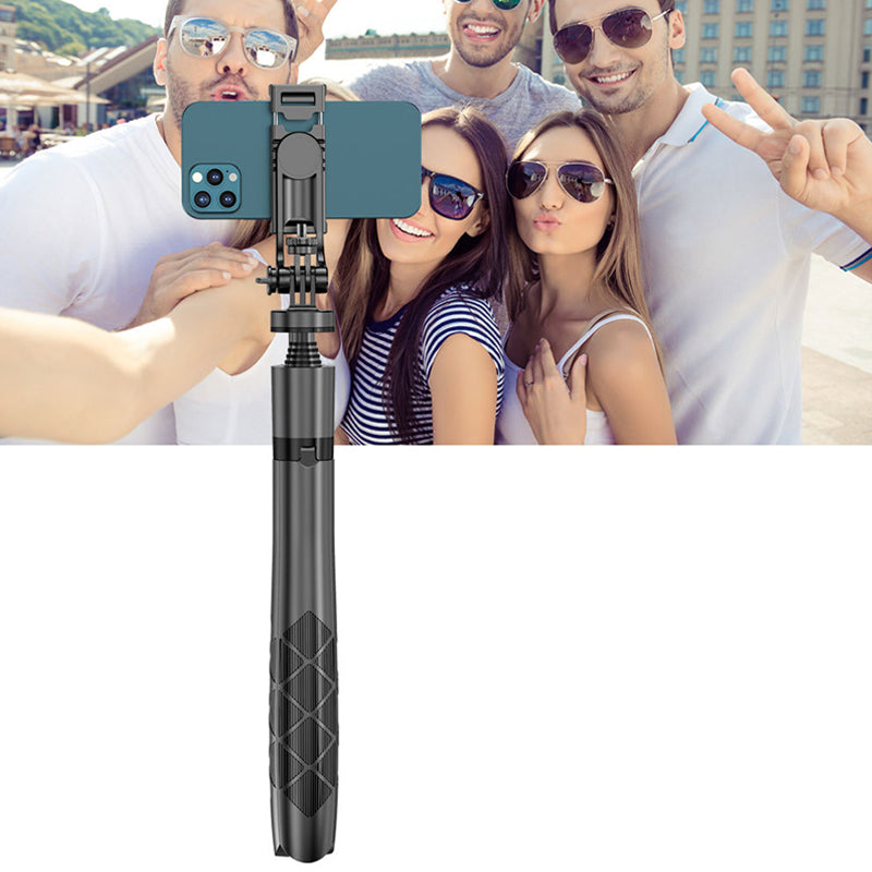 L16 Live Streaming Cell Phone Selfie Stick Camera Tripod Stand Gimbal Stabilizer Wireless Bluetooth Remote Control Phone Clip Holder Stand