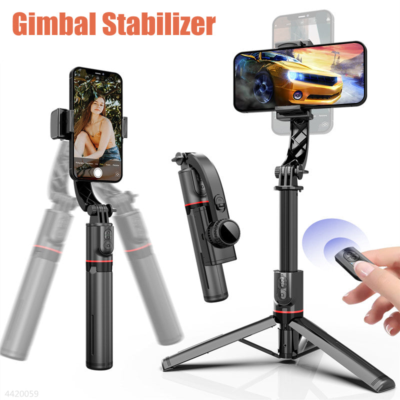 L19 Portable Bluetooth Shutter Phone Holder Photography Stabilizer Extendable Tripod Live Streaming Selfie Stick