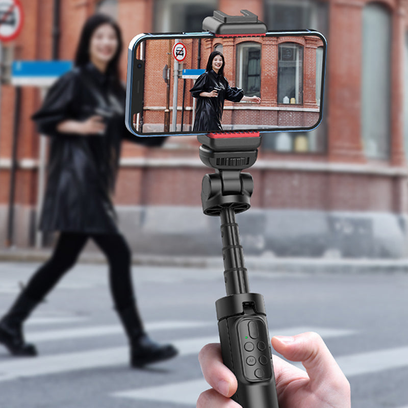 ULANZI RMT-01 Extendable Selfie Stick Tripod Stand Camera Phone Holder with Wireless Bluetooth Remote Control