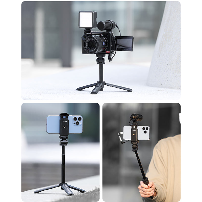 ULANZI RMT-01 Extendable Selfie Stick Tripod Stand Camera Phone Holder with Wireless Bluetooth Remote Control