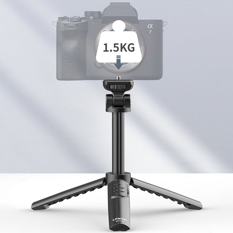 ULANZI RMT-01 Extendable Selfie Stick Tripod Stand Camera Phone Holder with Wireless Bluetooth Remote Control