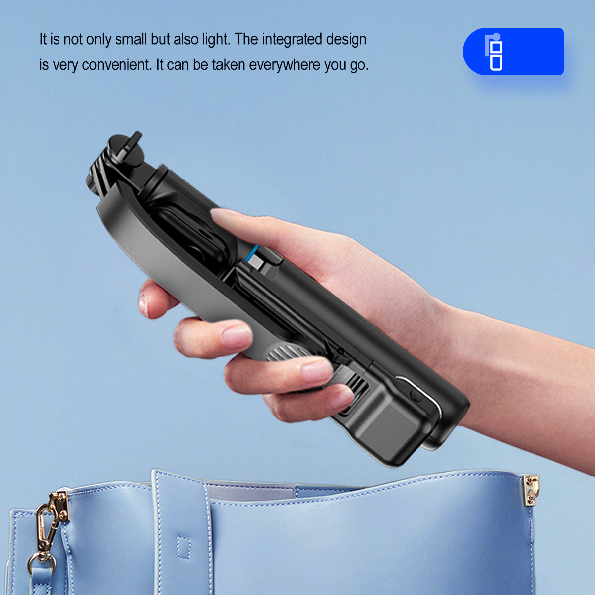 C01S Selfie Stick Telescopic Tripod Stand LED Fill Light Detachable Phone Clip Holder with Bluetooth Remote Control