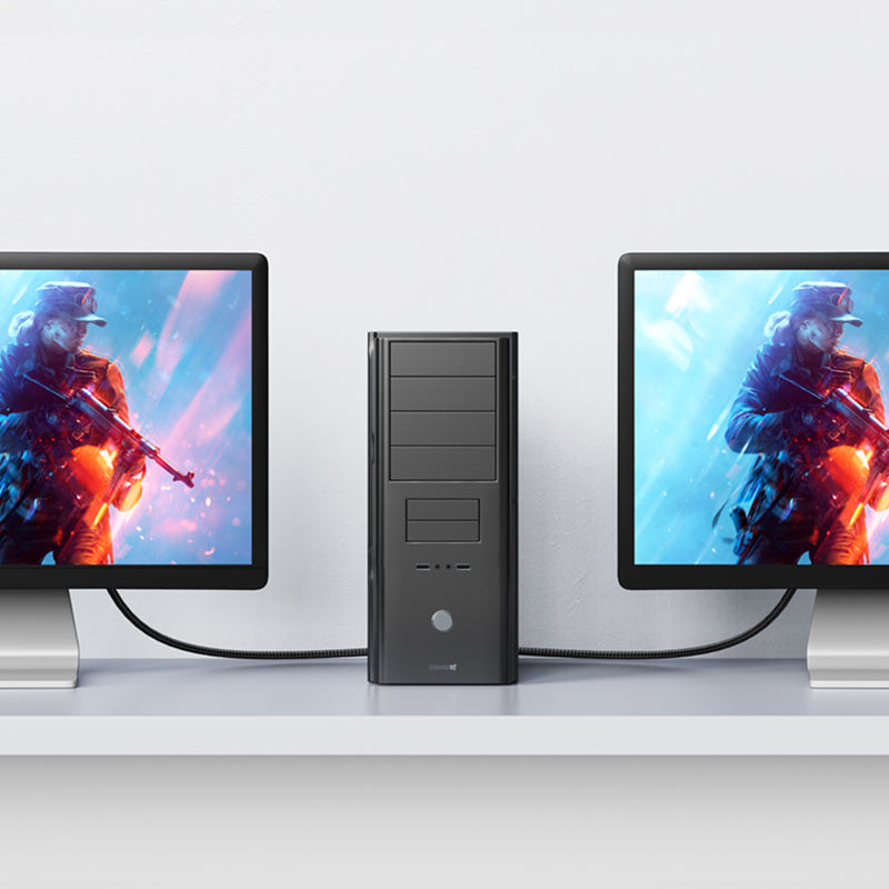 Uniqkart US-SJ533 3m U75 8K DisplayPort DP to DP 1.4 Male to Male HD Video Cable for PC Laptop HD TV