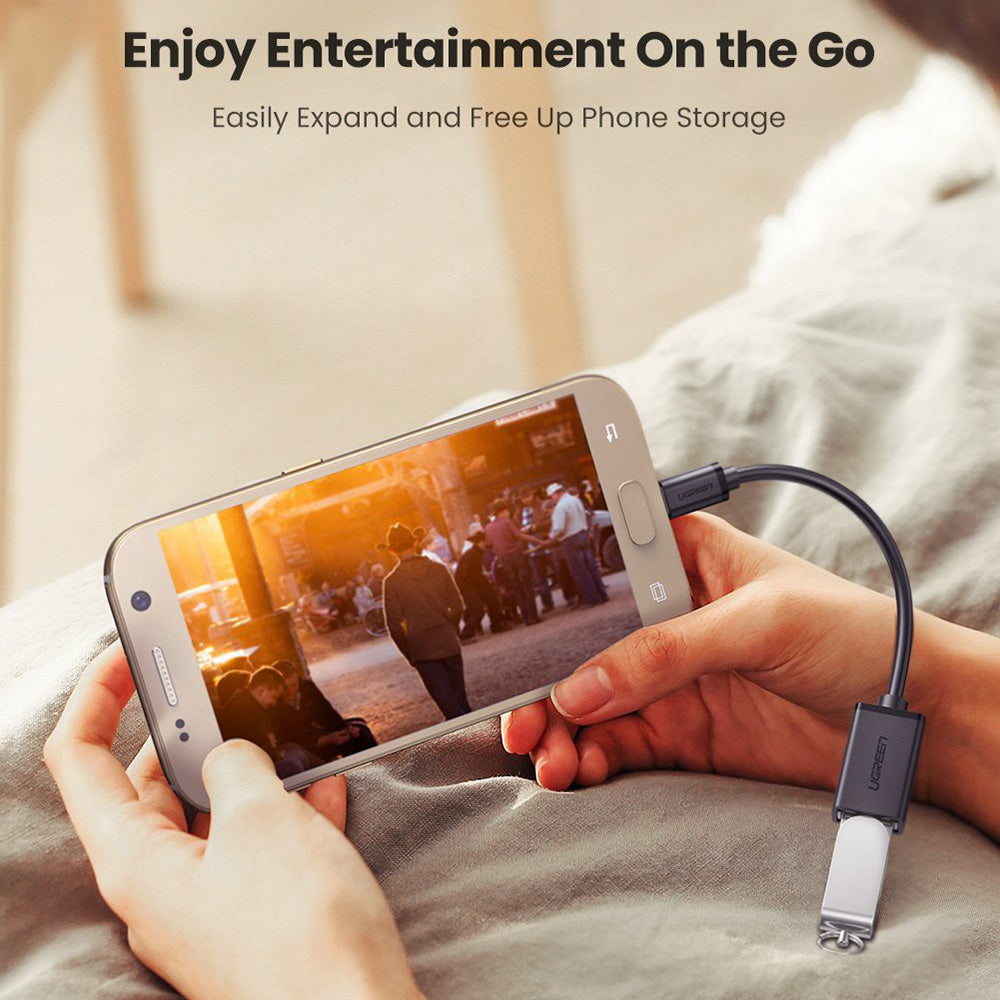 Uniqkart Micro USB OTG Cable Adapter for Xiaomi Redmi Note 5 Samsung S6 Tablet Micro USB Connector Android USB 2.0 OTG Adapter