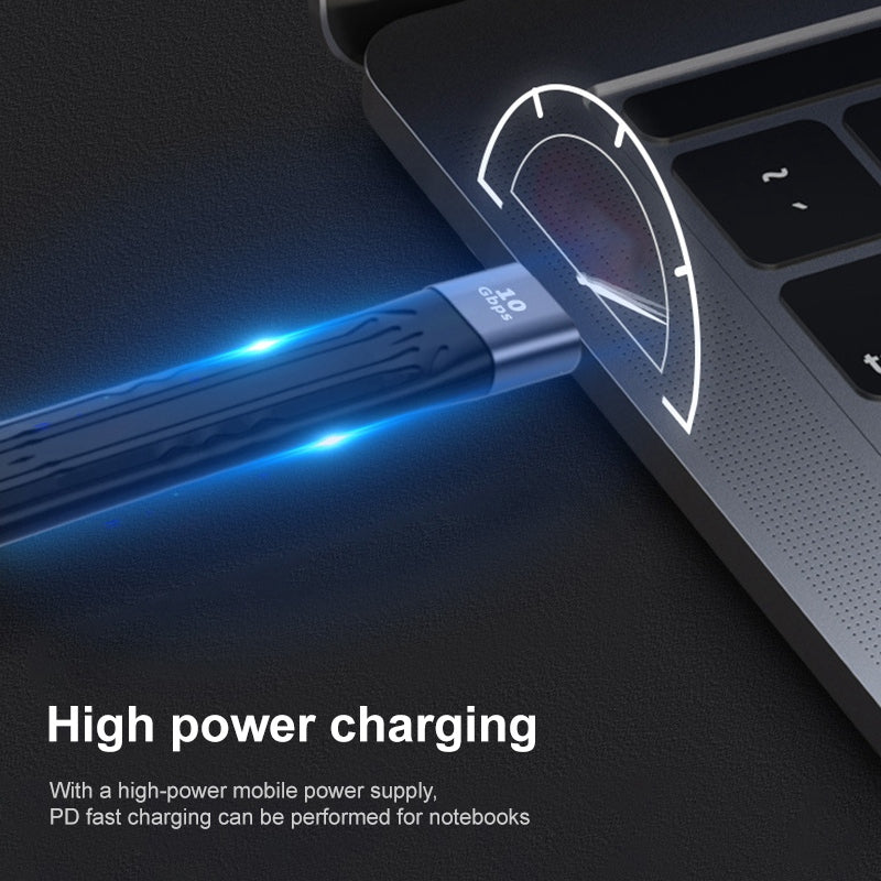 10Gbps USB Male to USB Male Flexible Cable High Speed Data Transmission Fast Charging Cable
