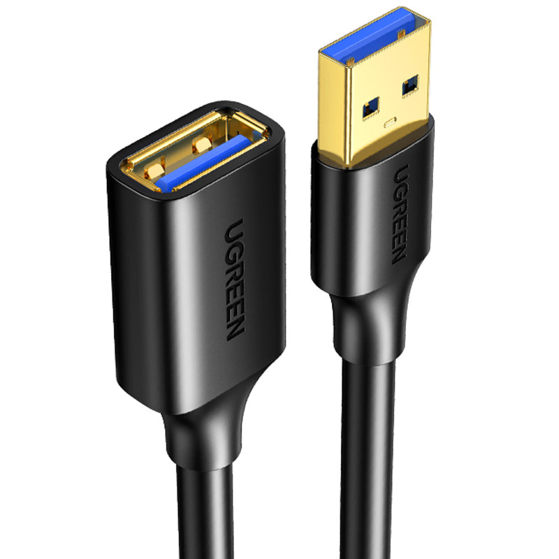 Uniqkart 10368 1m Plug and Play 5Gbps High Speed USB 3.0 Extension Cable for PS4 / Xbox / USB Flash Drive / Printer