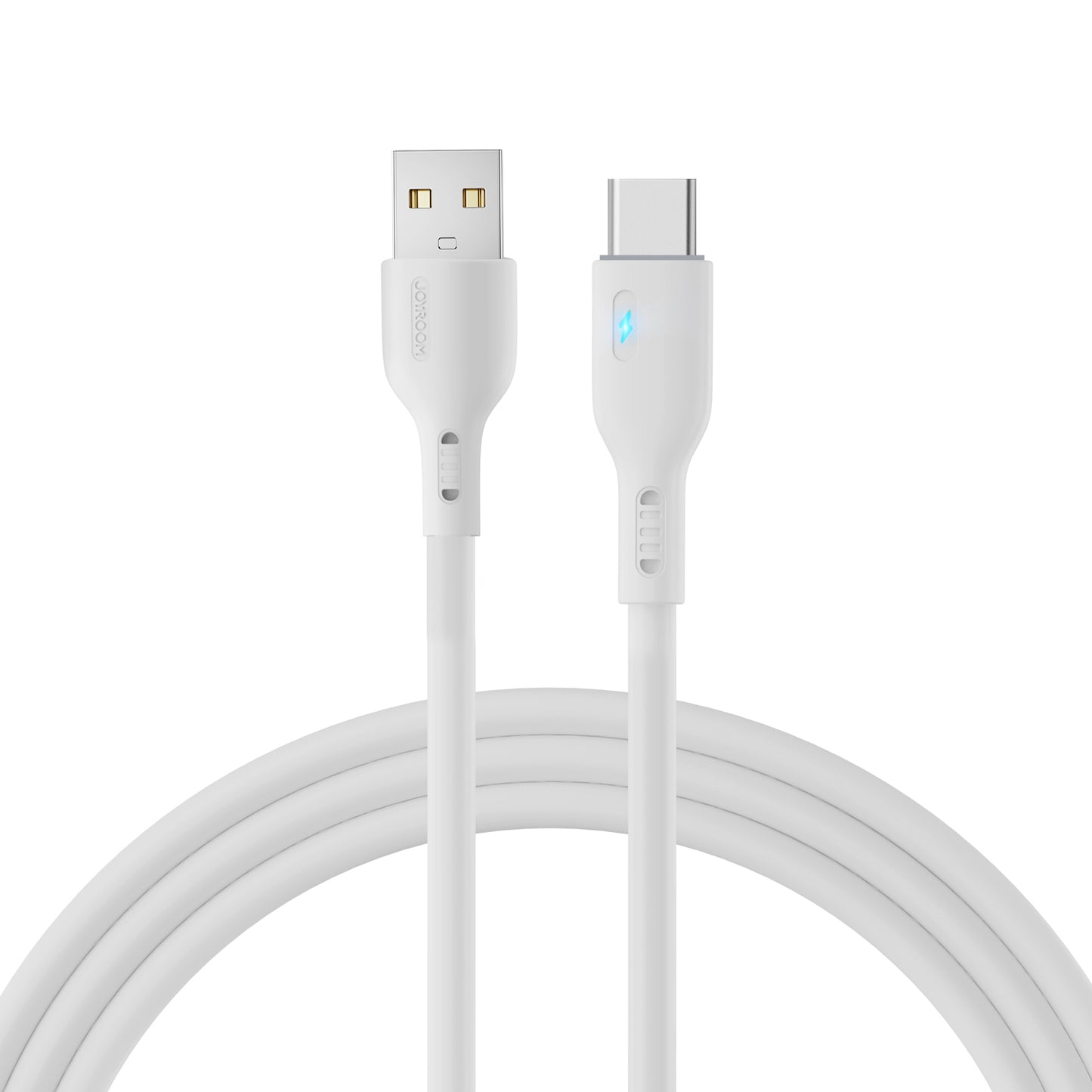 Joyroom S-UC027A13 1.2m USB-A to Type-C 3A Fast Charging 480Mbps Data Cable - White
