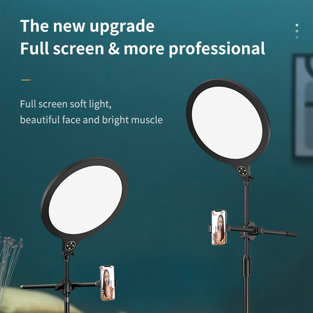 XIAOTIAN K13 26cm Dimmable Desktop Fill Light 90 Degree Adjustable for Live Broadcast Video Shooting, Standard Version