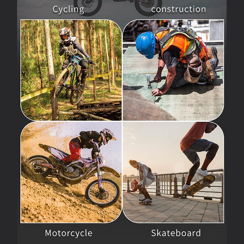 MT357 1 Pair Cycling Construction Knee Pads Heavy Duty Foam Padding Comfortable Protection Cushion Fits for Men and Women