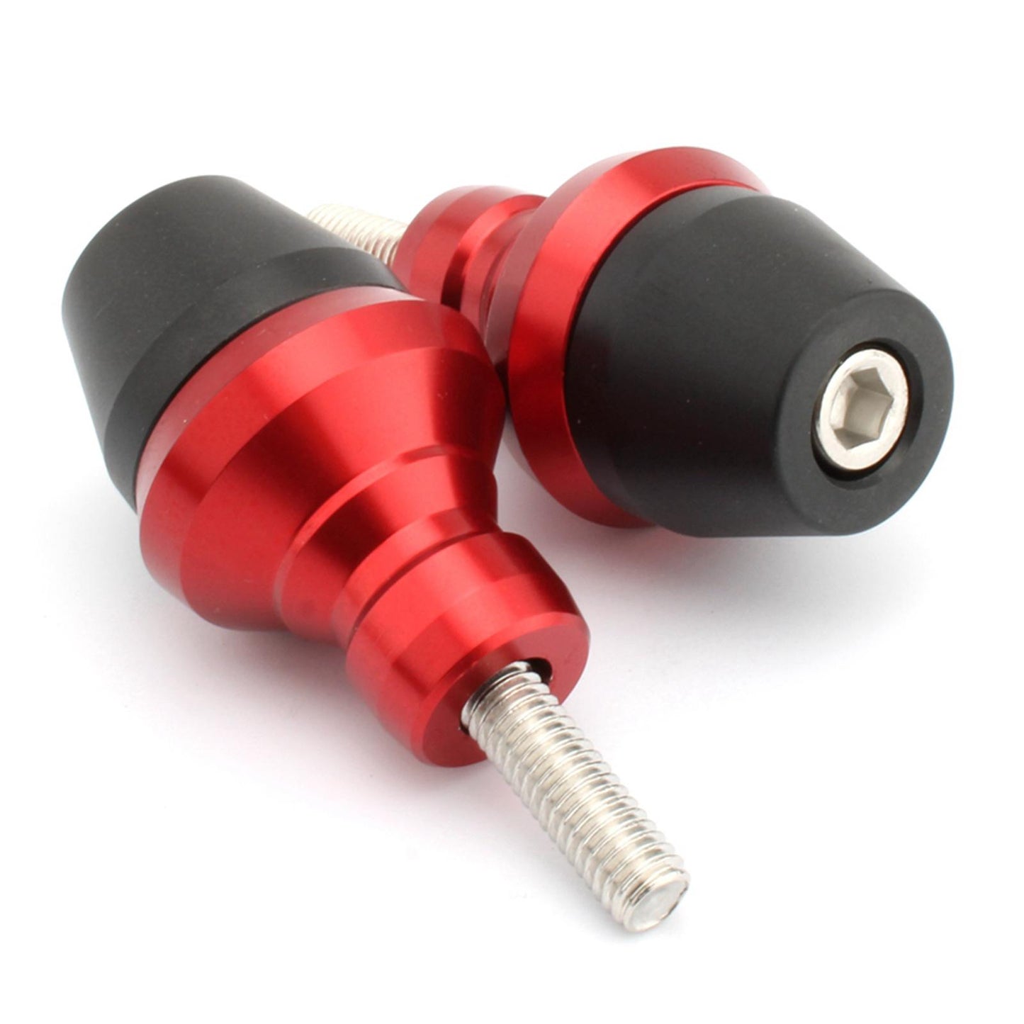 Front Fender Frame Sliders Screws Fork Protector Motorcycle Red