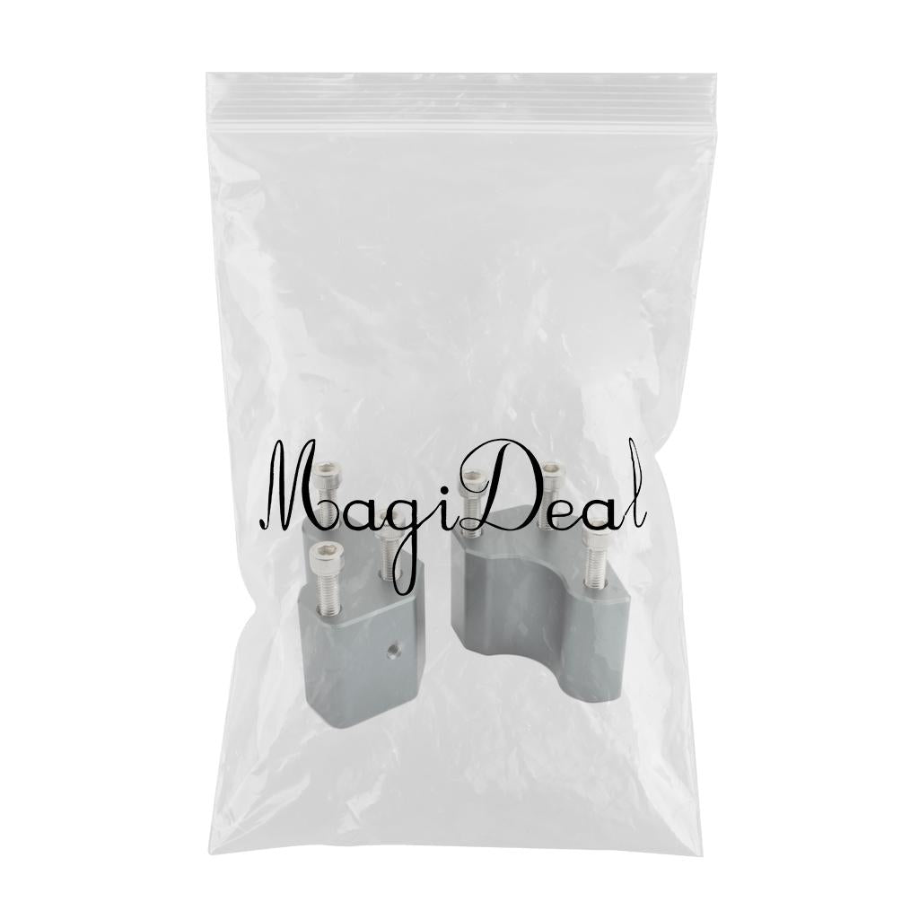 Aluminum Handlebar Risers for Kawasaki GTR1400 Easy Install Grey