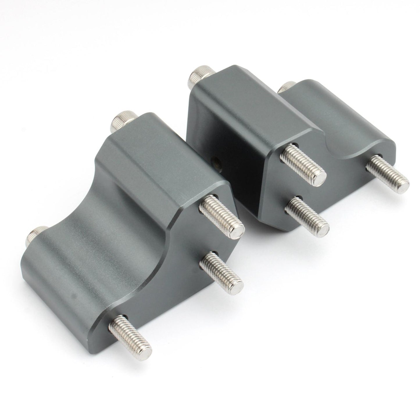 Aluminum Handlebar Risers for Kawasaki GTR1400 Easy Install Grey