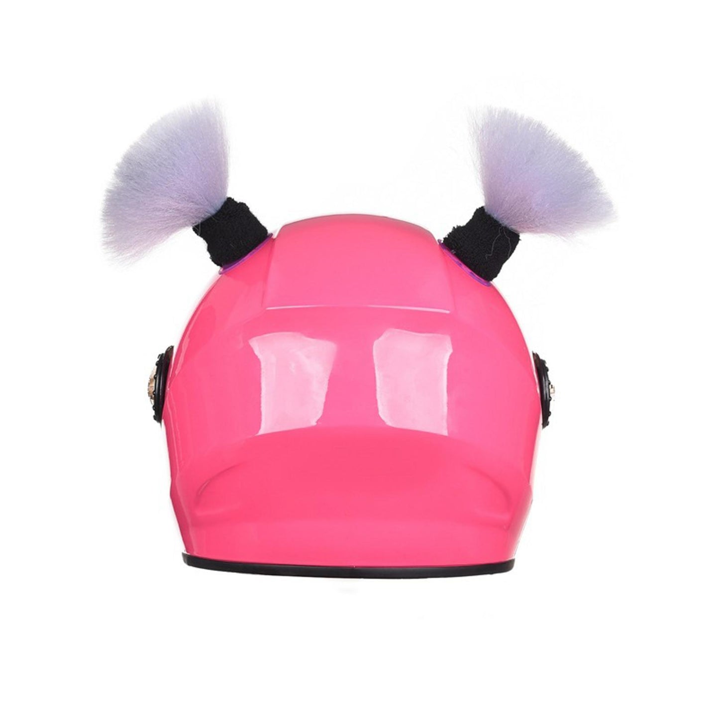 Bicycle Ski Helmet Pigtails Braids for Motorcycle Used gray