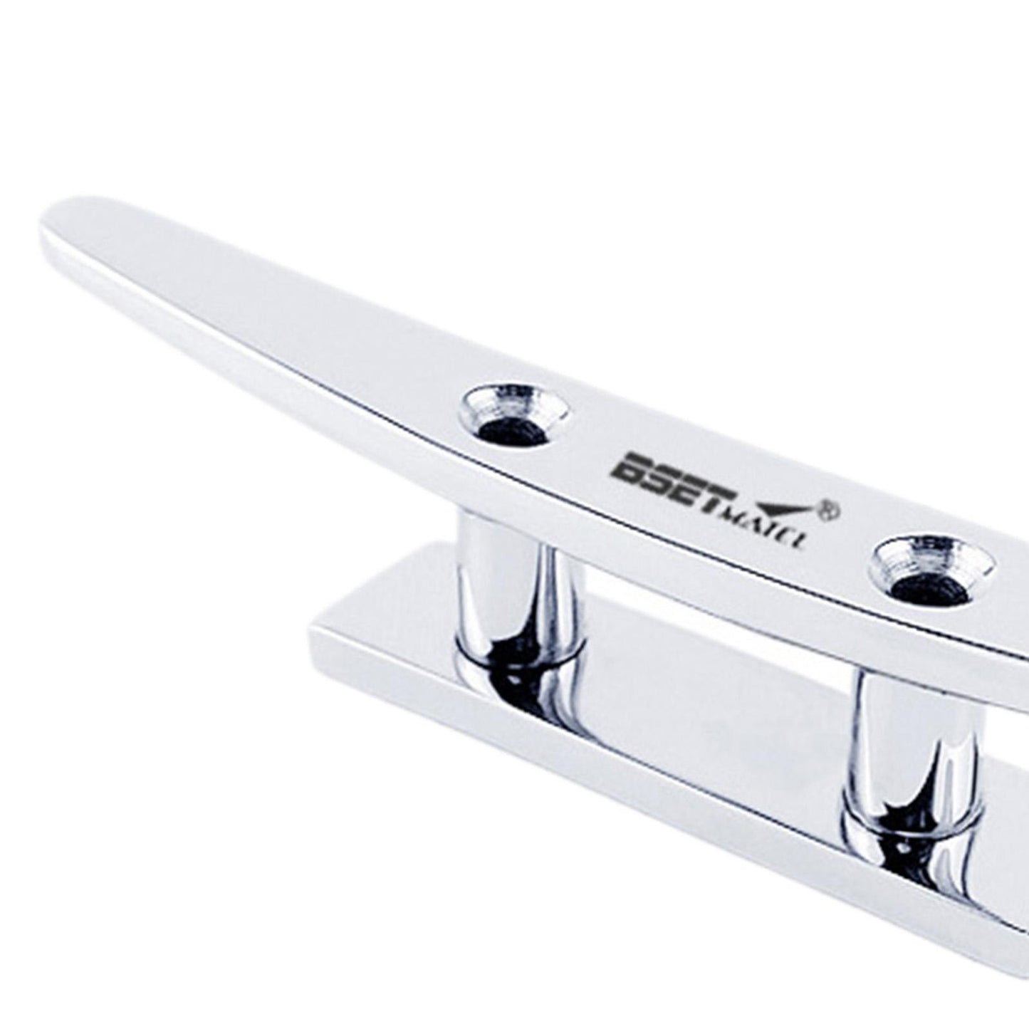 Stainless Steel 316 Boat Cleat Dock Cleat Rust free Flat Top 6 in