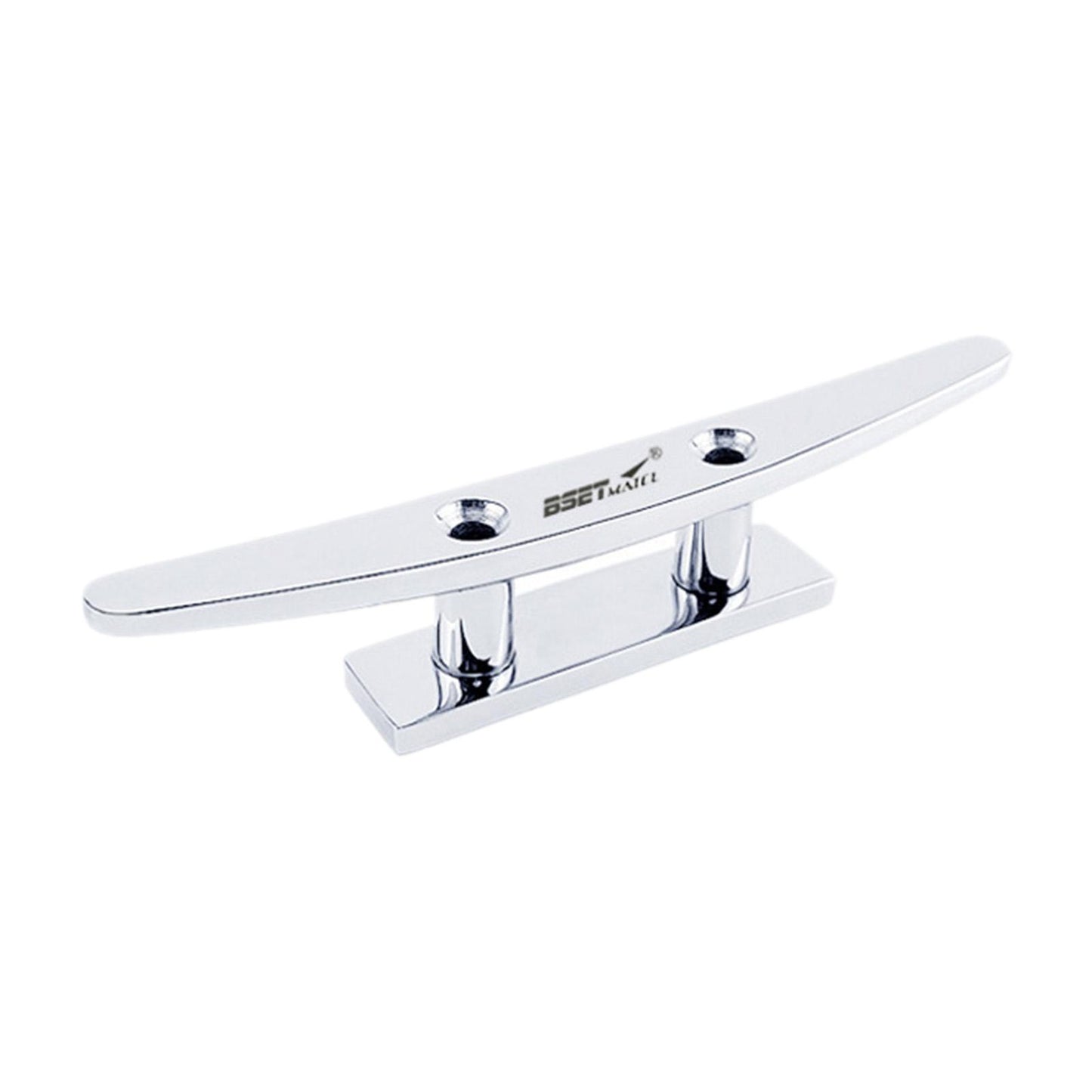 Stainless Steel 316 Boat Cleat Dock Cleat Rust free Flat Top 6 in