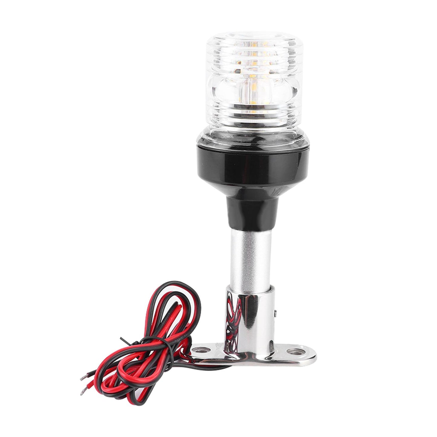 Boat Pontoon 3 Nautical Mile Anchor Light White LED Fixed Mount 8 inch