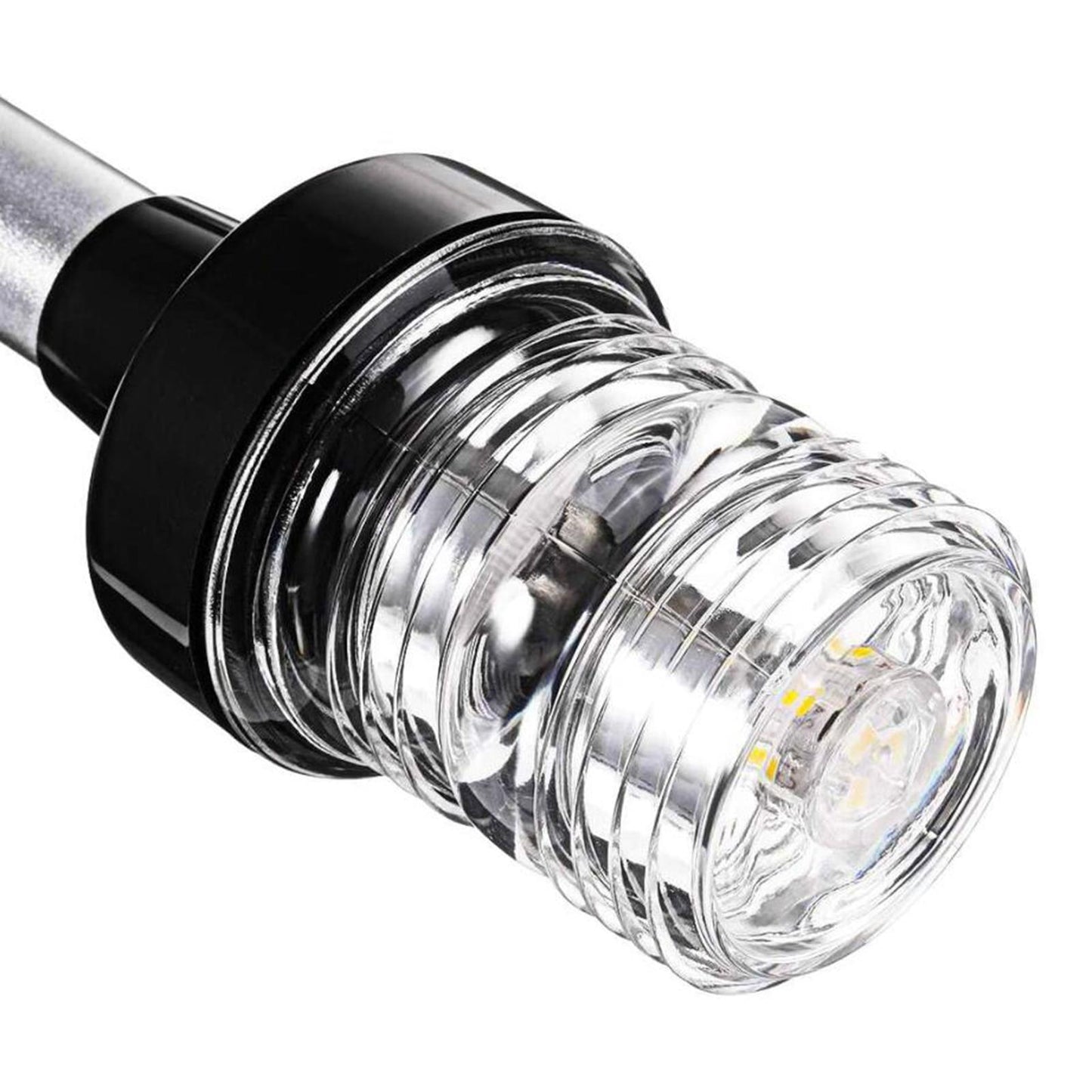 Boat Pontoon 3 Nautical Mile Anchor Light White LED Fixed Mount 10 inch