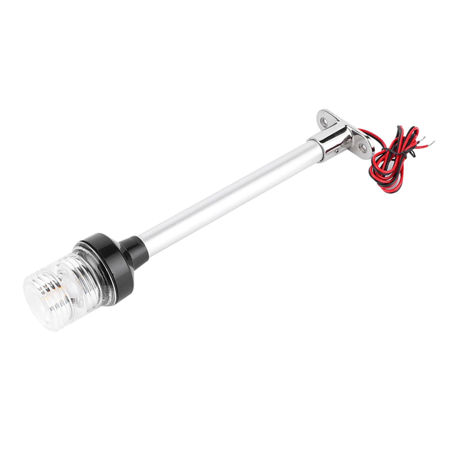 Boat Pontoon 3 Nautical Mile Anchor Light White LED Fixed Mount 10 inch