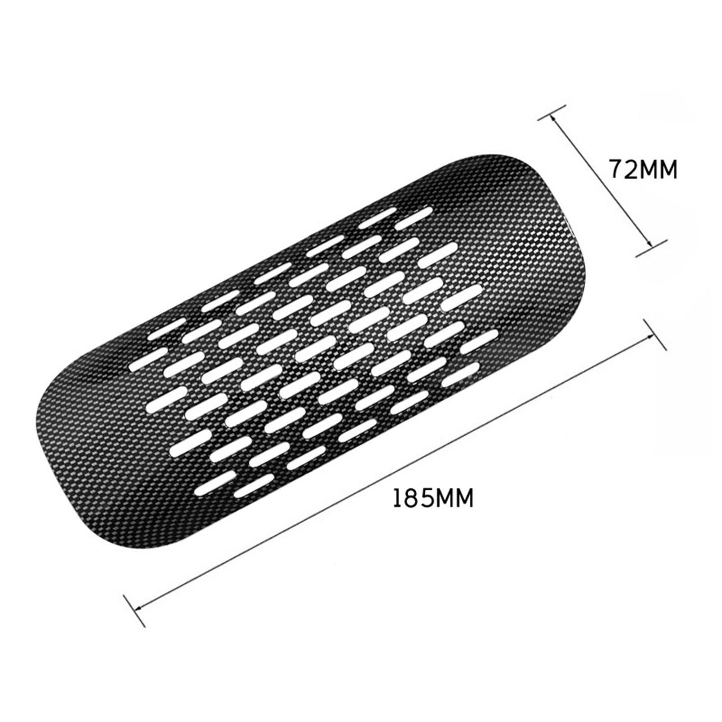 Exhaust Muffler Pipe Heat Shield Cover Guard Protector 2-7cm Clamp ring