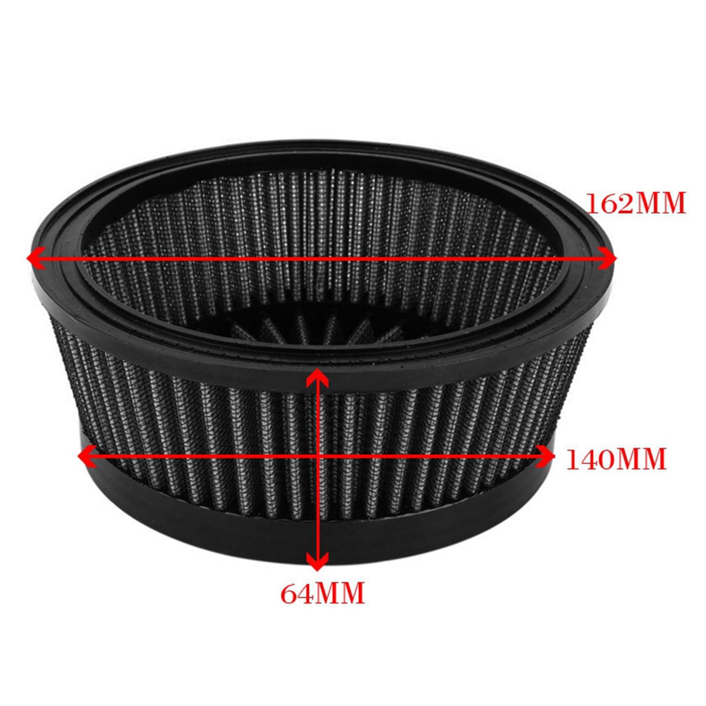 Air Cleaner Filter Component Replace For Harley Softail 2016-2017 black