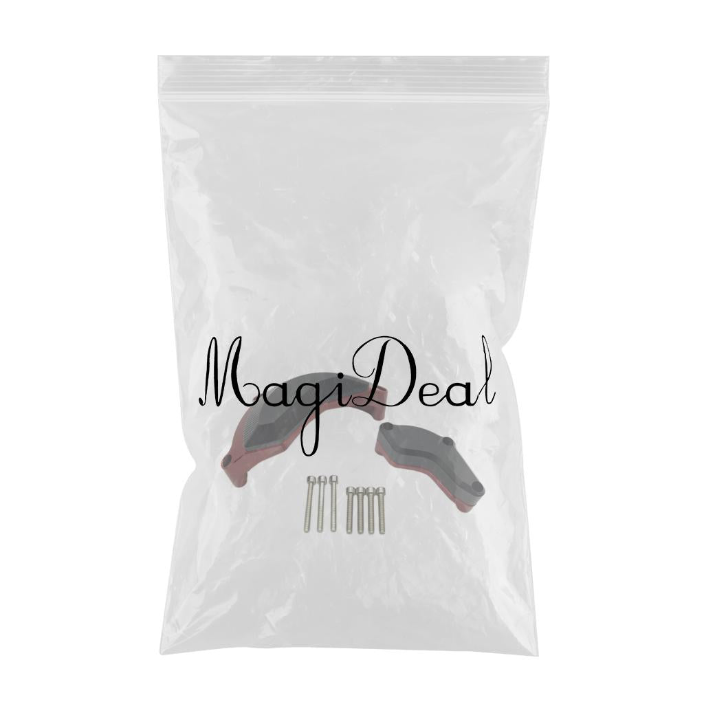 Motorcycle Engine Case Guard Shell Protector for Yamaha YZF-R6 08-17 Red