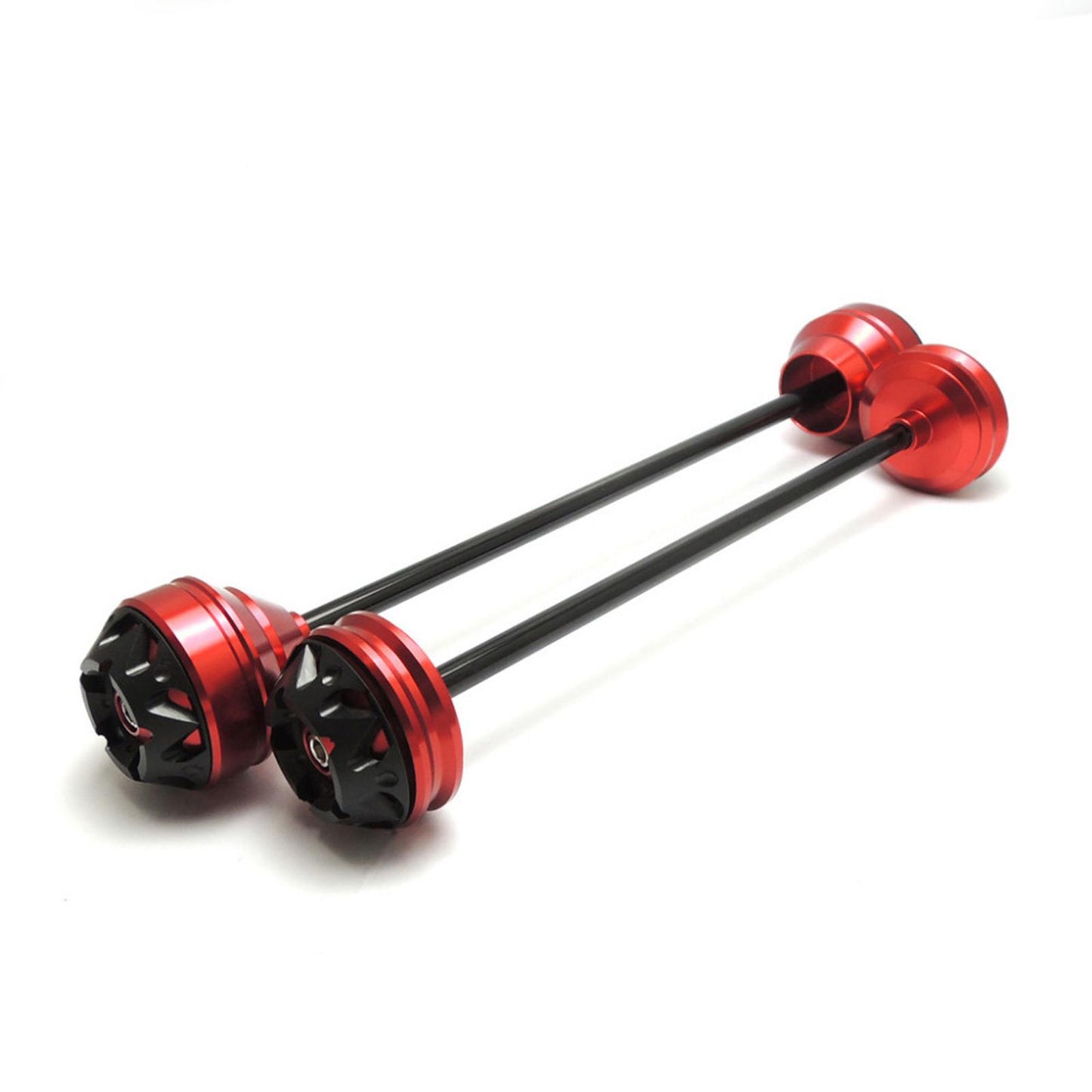 Wheel Fork Axle Sliders For Yamaha MT-09 2014-2016 FJ-09 2015-2016 red