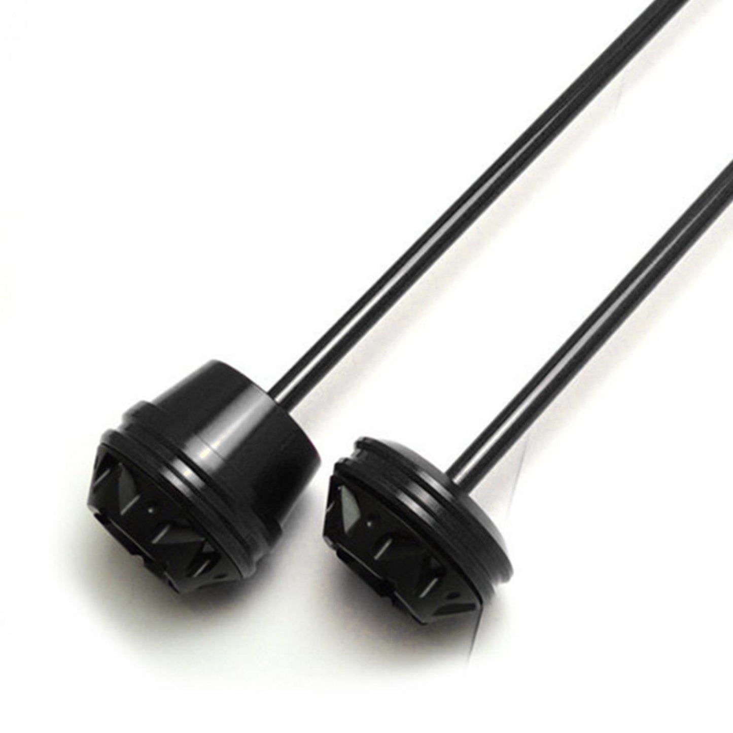CNC Wheel Fork Axle Sliders For Yamaha MT07 MT-07 FZ07 black