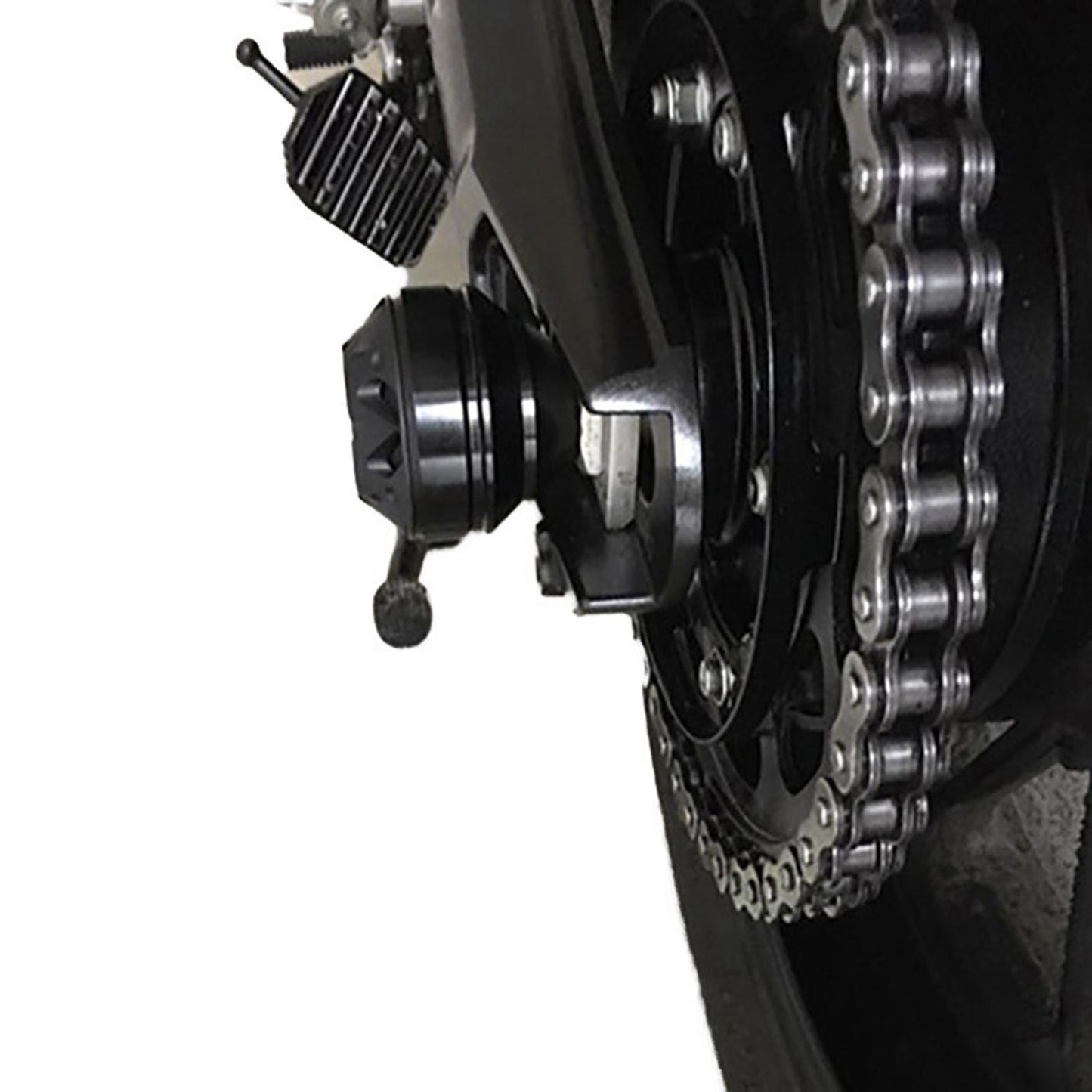 CNC Wheel Fork Axle Sliders For Yamaha MT07 MT-07 FZ07 gray