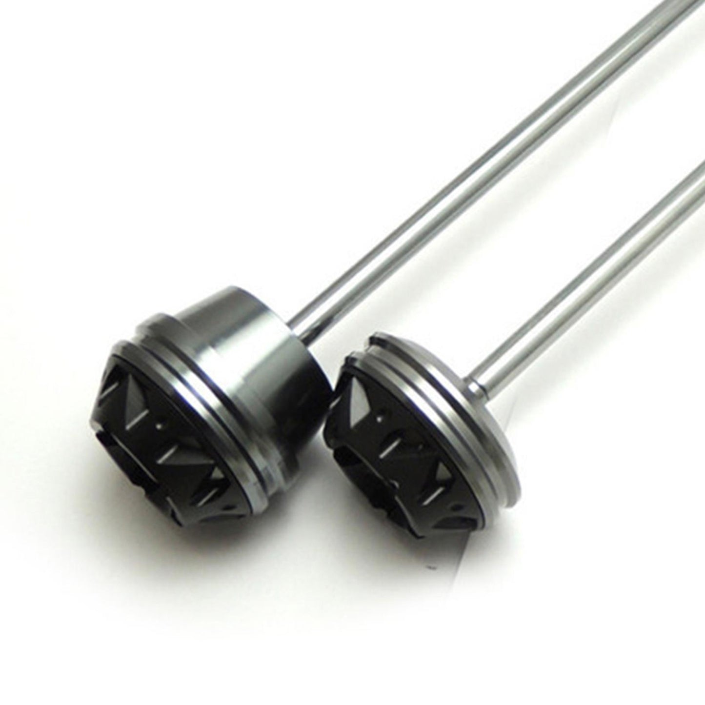 CNC Wheel Fork Axle Sliders For Yamaha MT07 MT-07 FZ07 gray