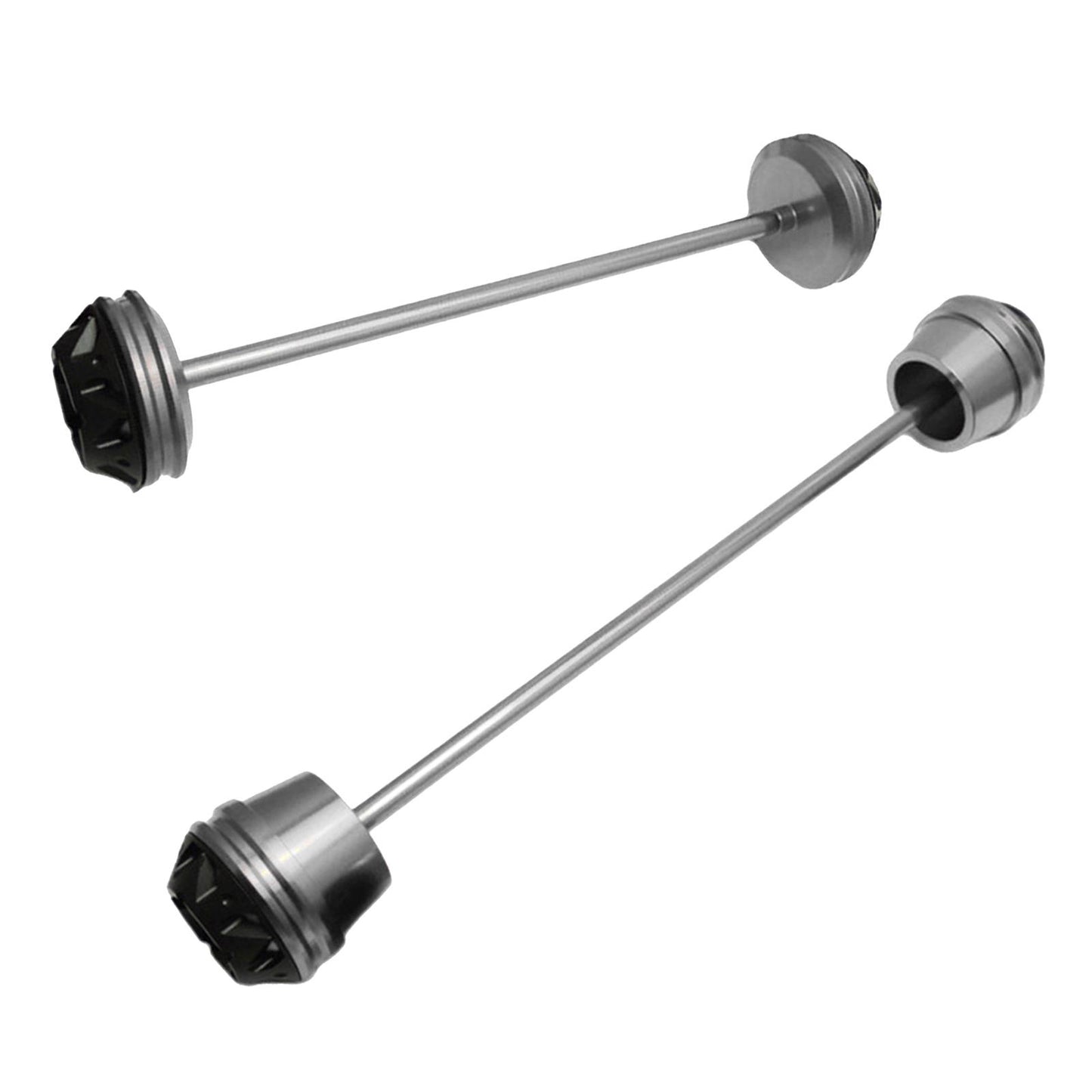 CNC Wheel Fork Axle Sliders For Yamaha MT07 MT-07 FZ07 gray