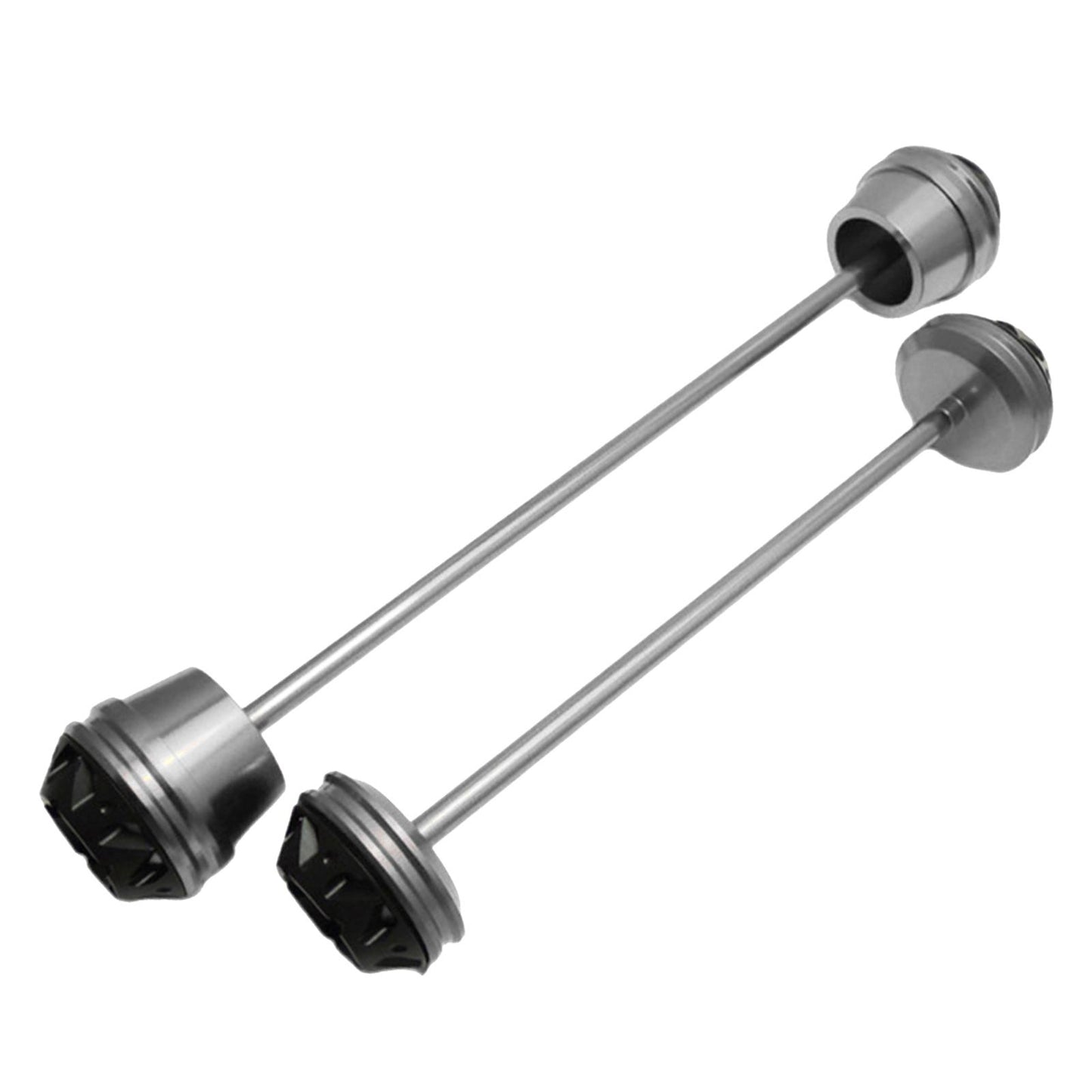 CNC Wheel Fork Axle Sliders For Yamaha MT07 MT-07 FZ07 gray