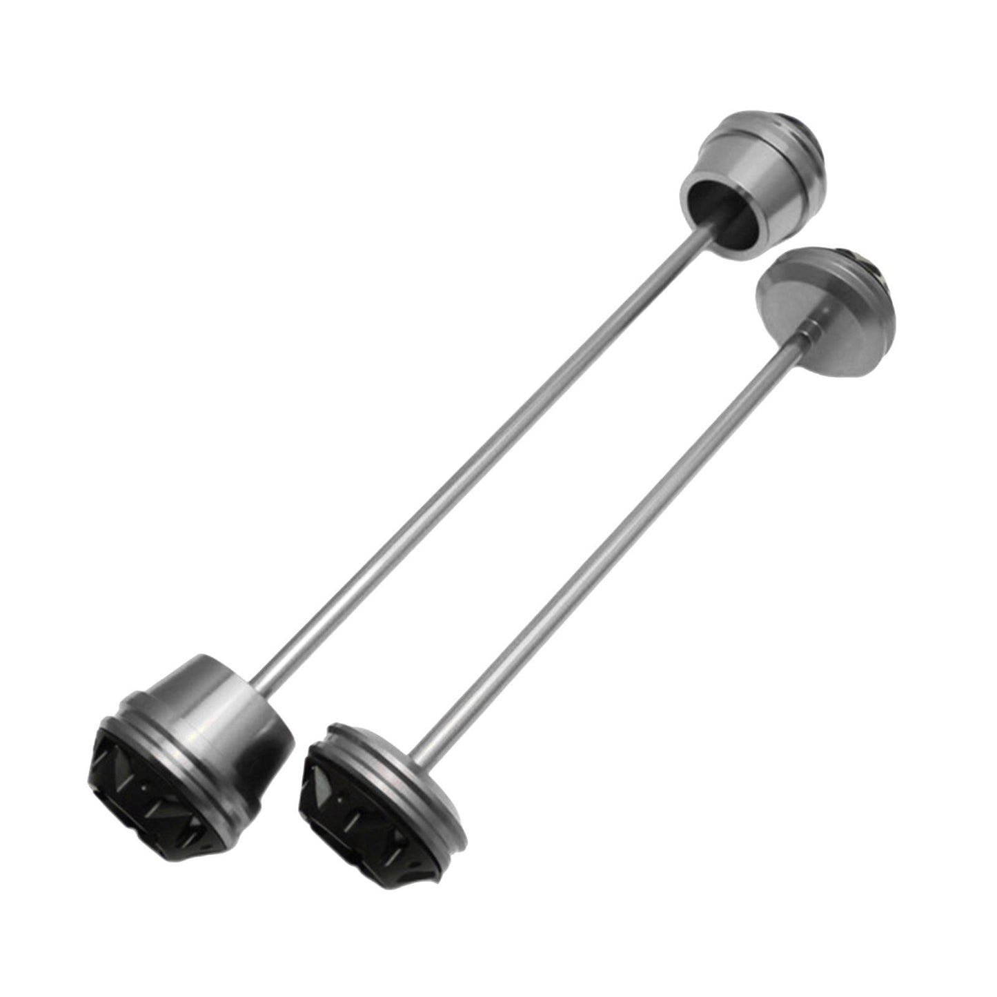 CNC Wheel Fork Axle Sliders For Yamaha MT07 MT-07 FZ07 gray