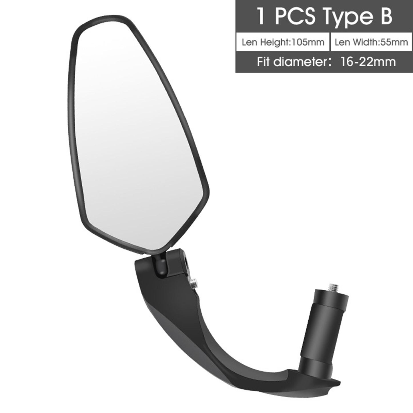 Bike Rear View Mirror Handlebar Installation for Universal Mountain Long
