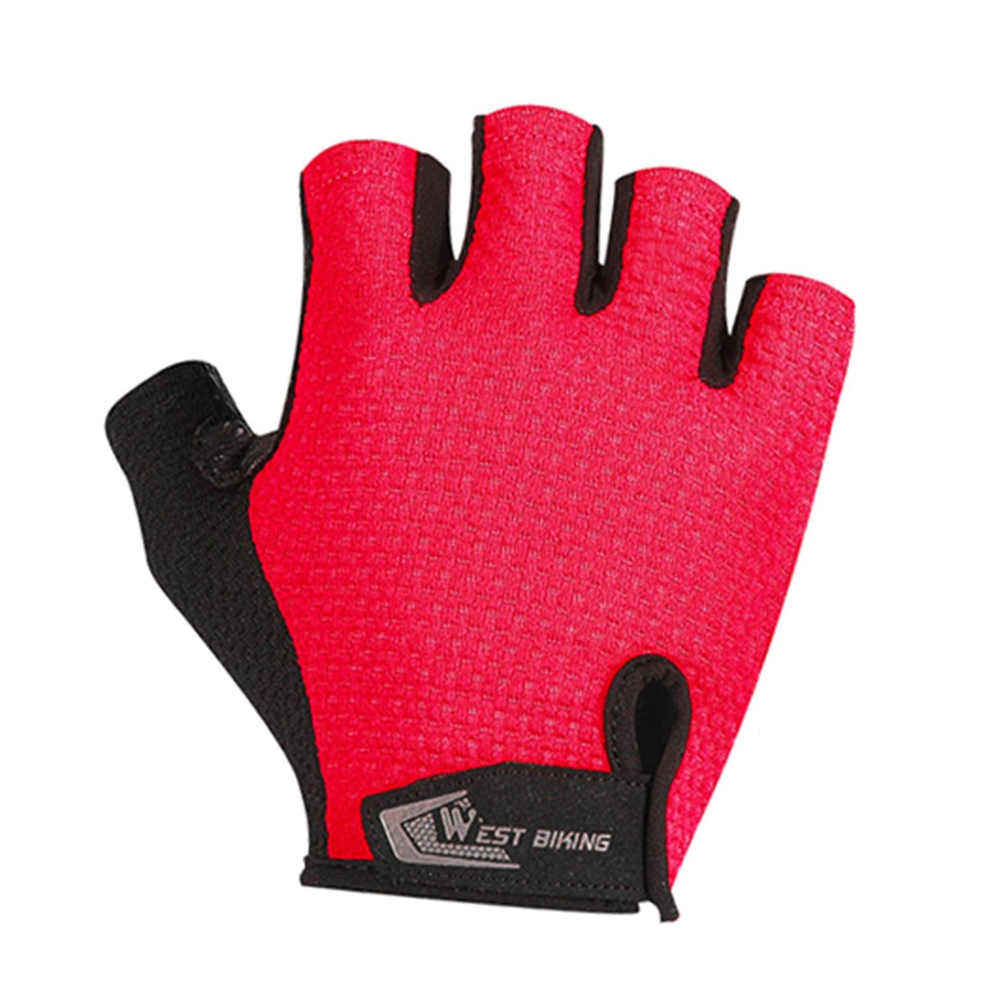 Half Finger Cycling Gloves Sports Light Weight Road Bike Unisex Red XL