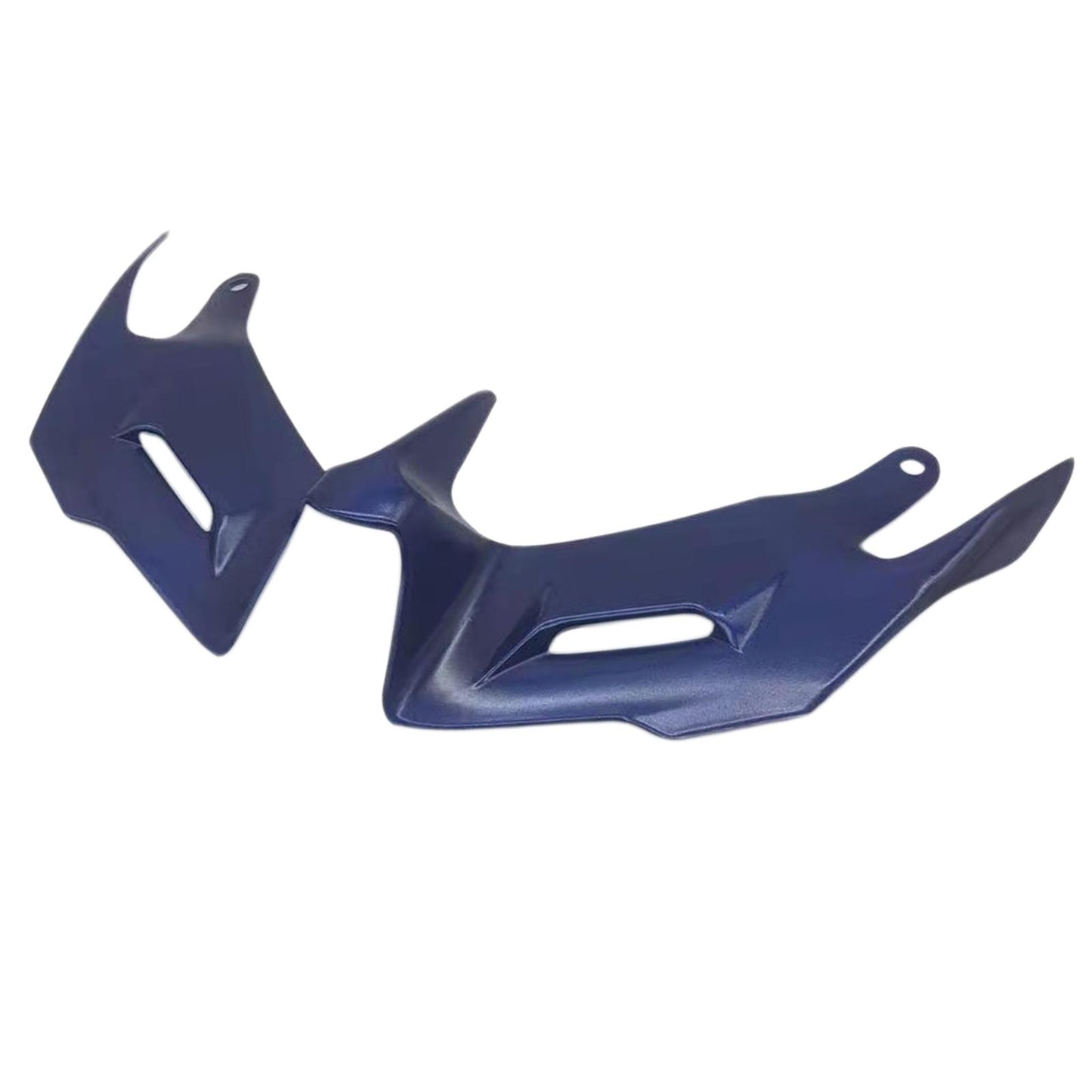 ABS Front Fairing Pneumatic Winglets Spoiler For Yamaha YZF R3 R25 2014-2018 Blue