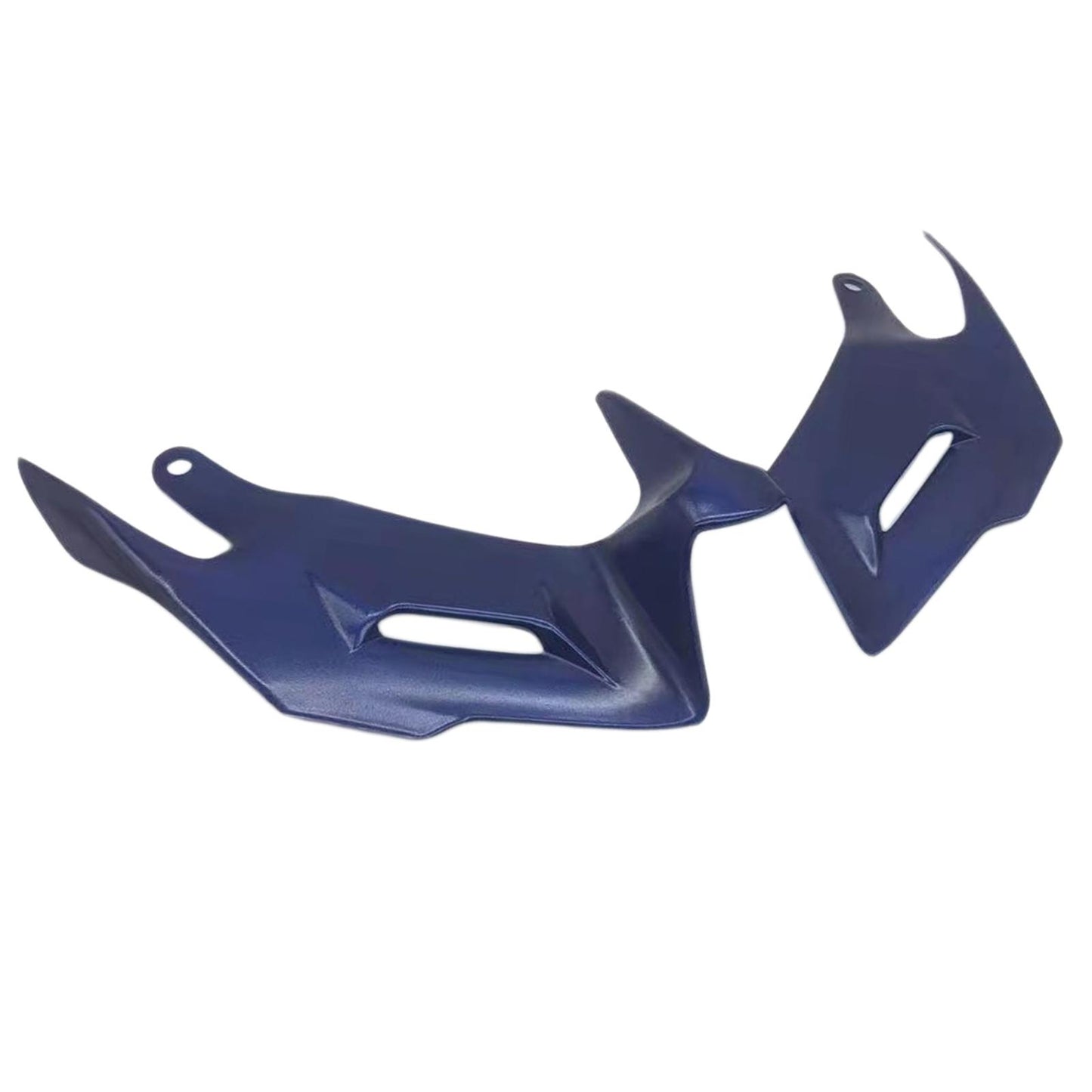 ABS Front Fairing Pneumatic Winglets Spoiler For Yamaha YZF R3 R25 2014-2018 Blue