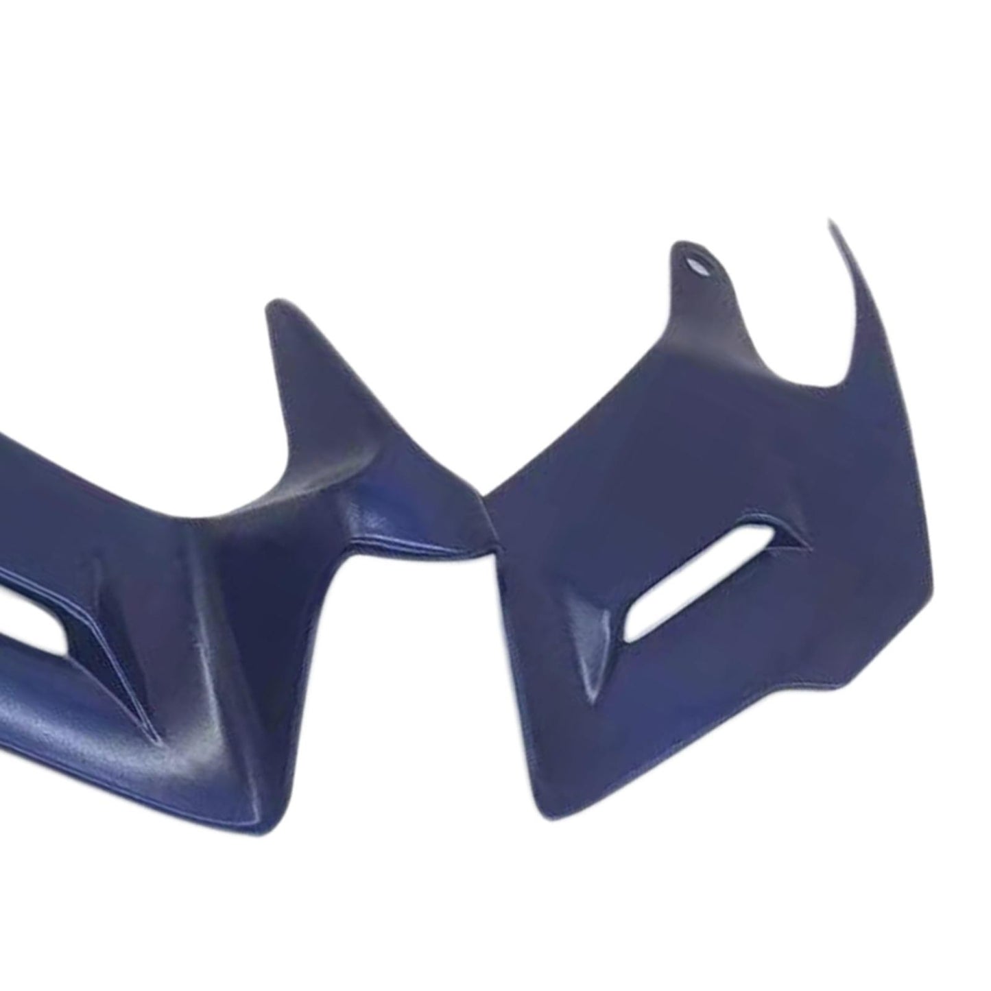 ABS Front Fairing Pneumatic Winglets Spoiler For Yamaha YZF R3 R25 2014-2018 Blue