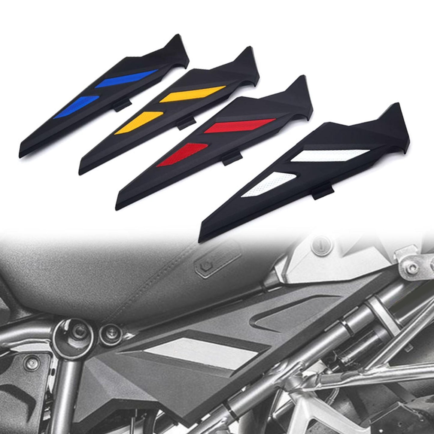 Side Frame Panel Fairing Guard For BMW R1200GS LC ADV 2013-2019 Silver