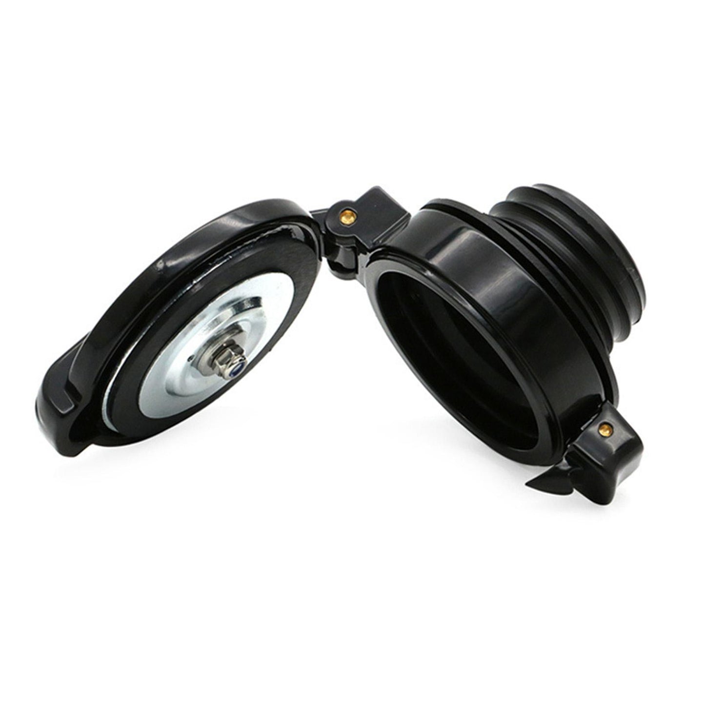 Aluminum Fuel Gas Tank Oil Cap Compatible with Harley XL 1200 883 X48 Black