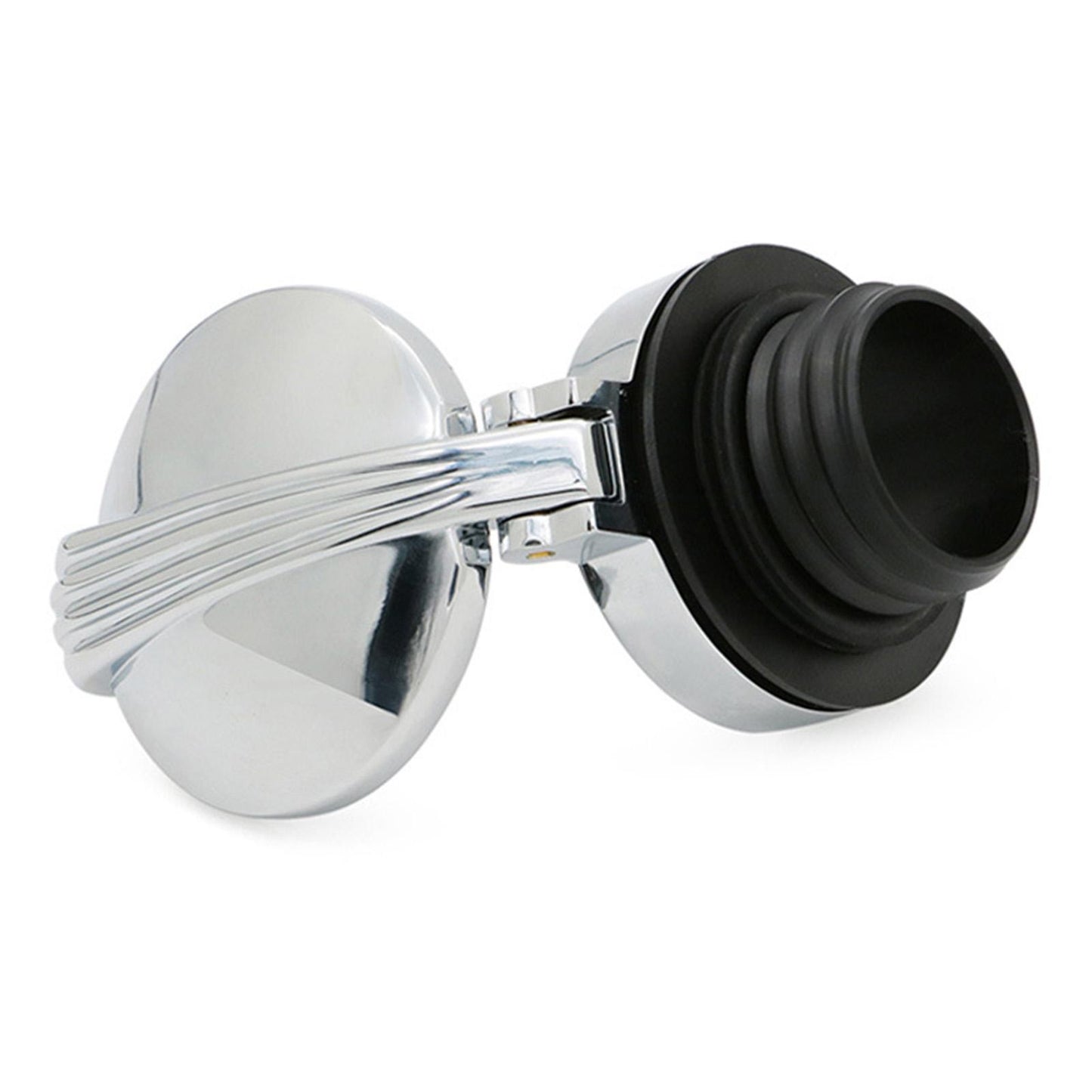 Aluminum Fuel Gas Tank Oil Cap Compatible with Harley XL 1200 883 X48 Chrome