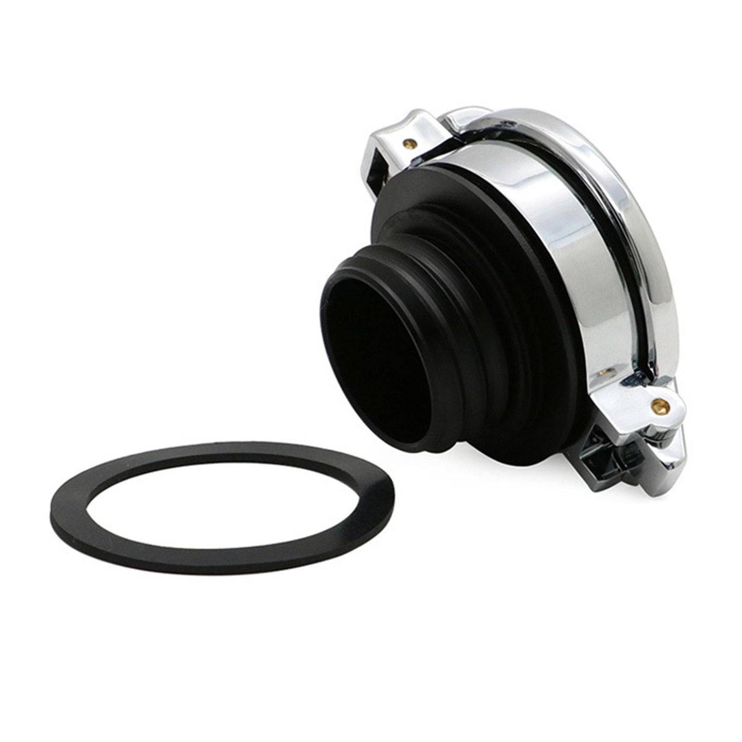 Aluminum Fuel Gas Tank Oil Cap Compatible with Harley XL 1200 883 X48 Chrome