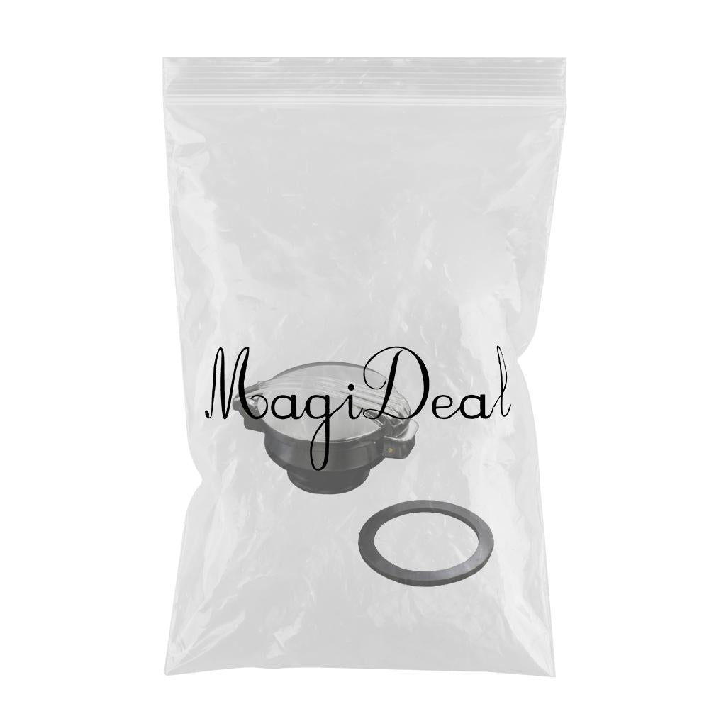 Aluminum Fuel Gas Tank Oil Cap Compatible with Harley XL 1200 883 X48 Chrome
