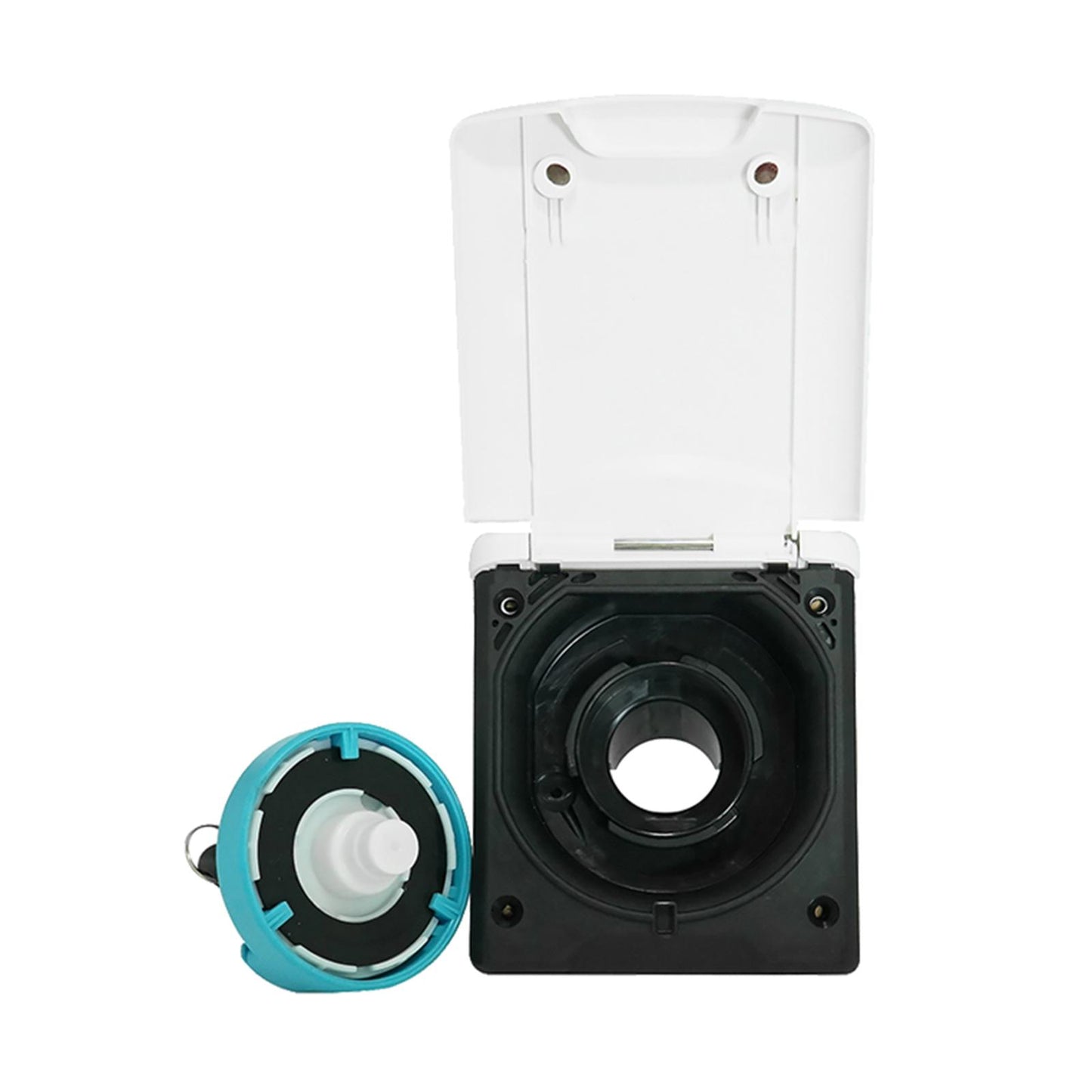 RV Camper Gravity Water Inlet Hatch Lock with Keys Lockable Durable