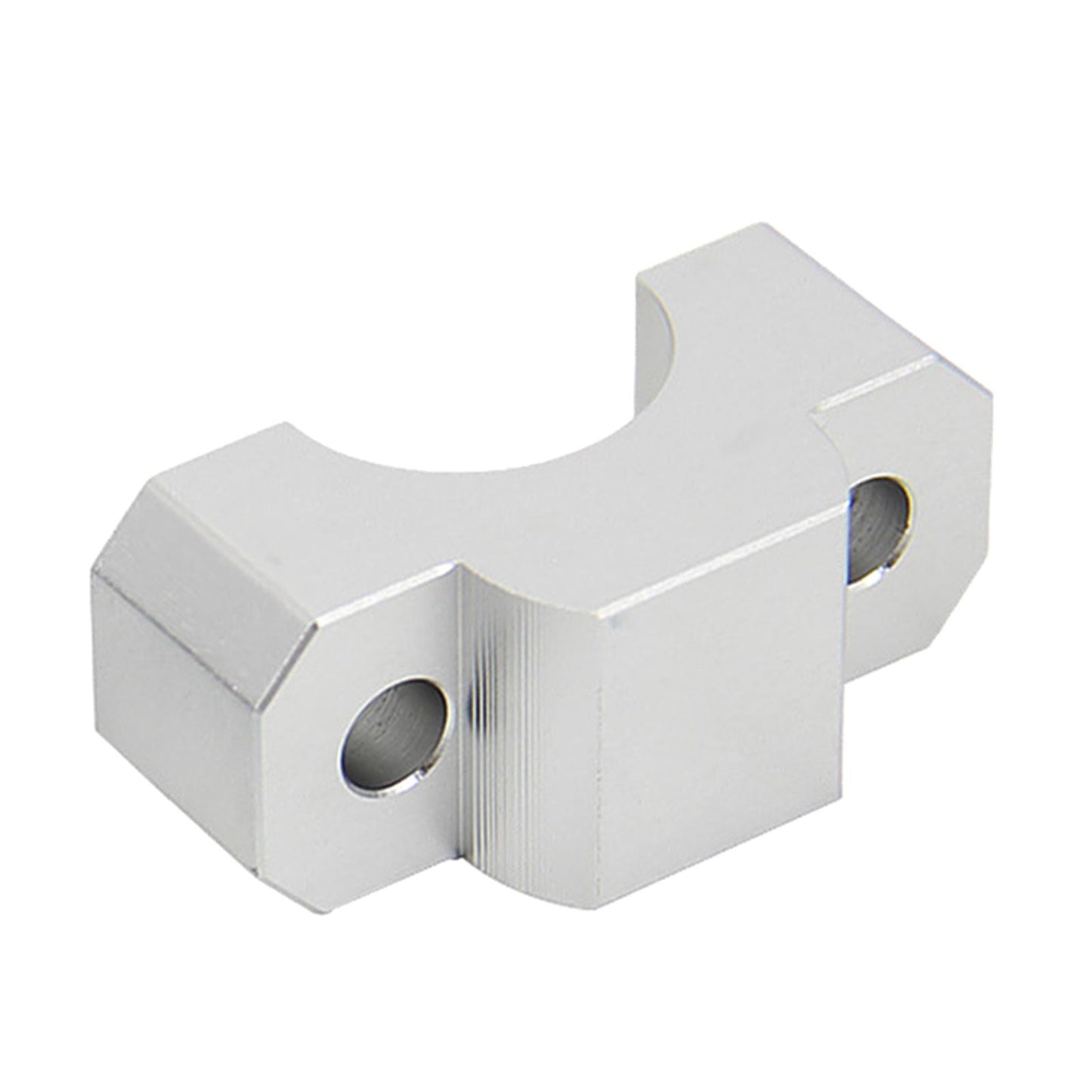 HandleBar Riser Mount Clamp Adapter for Honda CRF1100L Africa Twin Silver