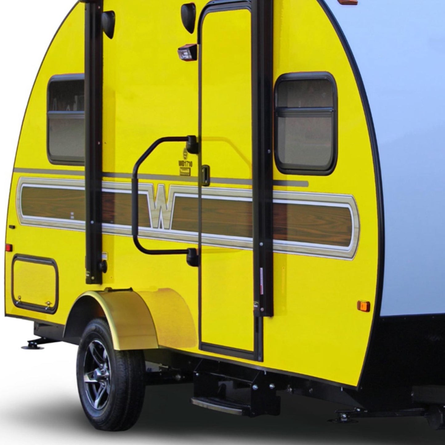 Aluminum Alloy Collapsible Lend A Grab Handle Assist Bar for RV Camper Black