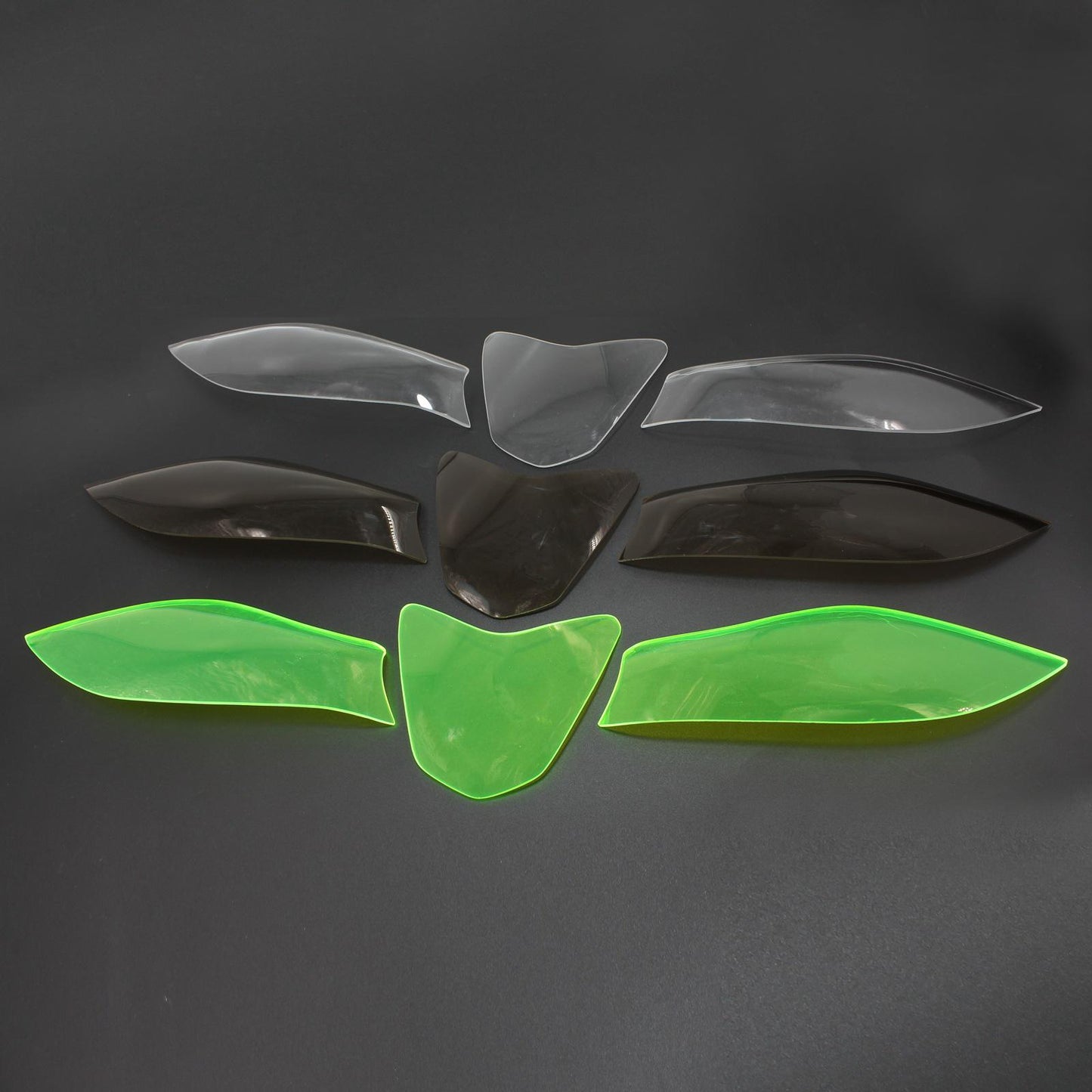 Motorcycles Headlight Protector for Aprilia RSV4 Easy Install Professional Green
