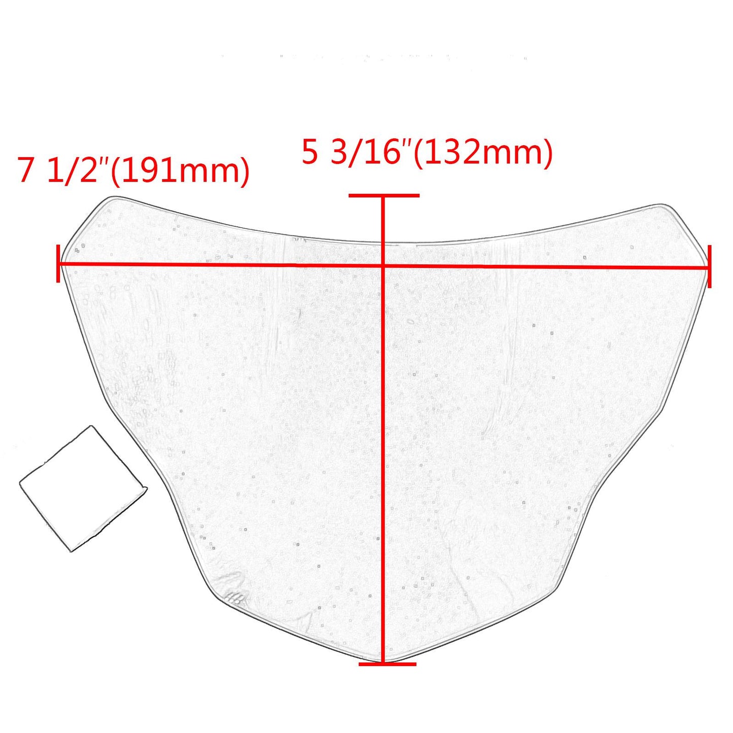 Headlight Screen Protection Guard for BMW G310R G310GS Transparent