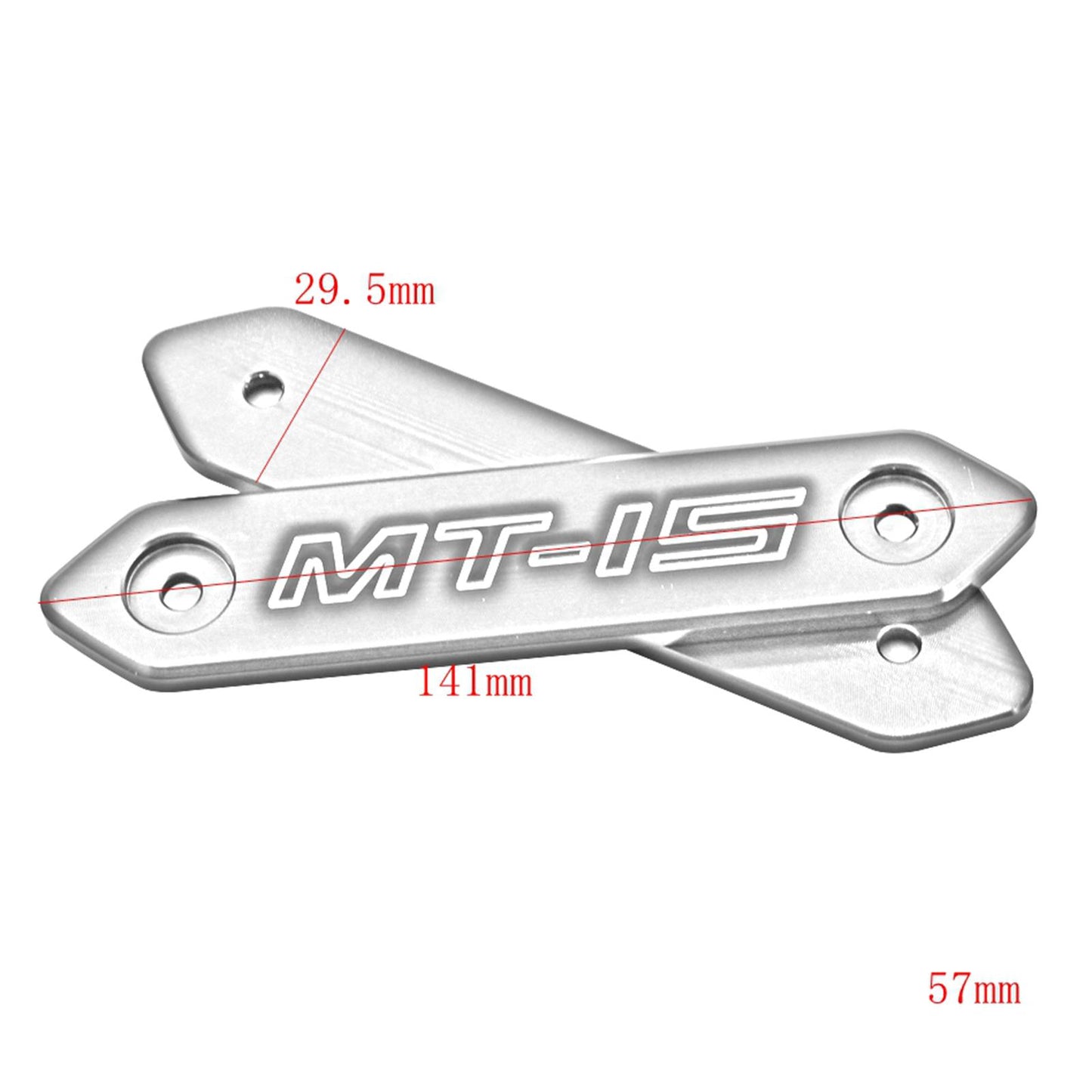 Aluminum Motorcycle Body Cover Mtkracing for YAMAHA MT-15 2018-2020 Black