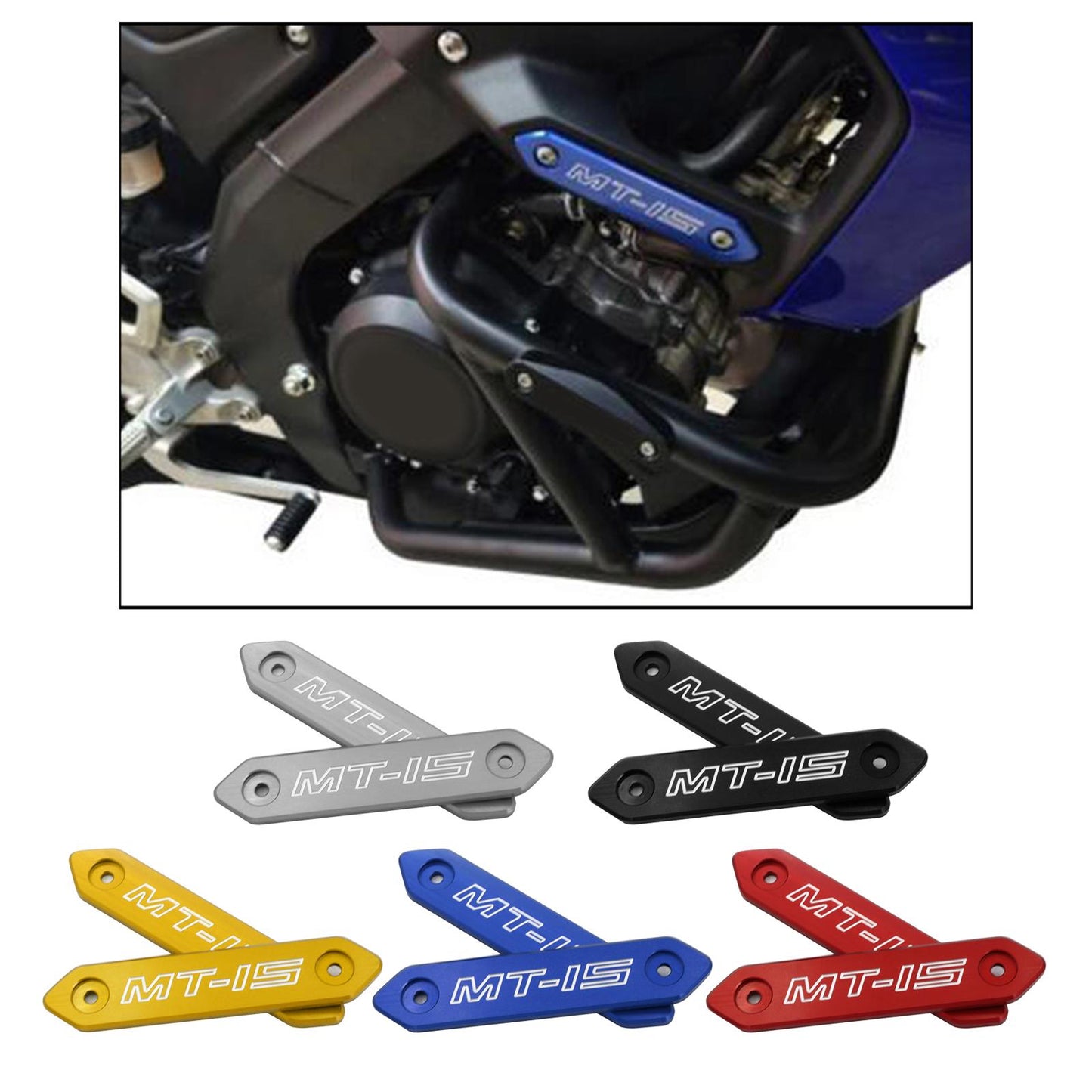 Aluminum Motorcycle Body Cover Mtkracing for YAMAHA MT-15 2018-2020 Black